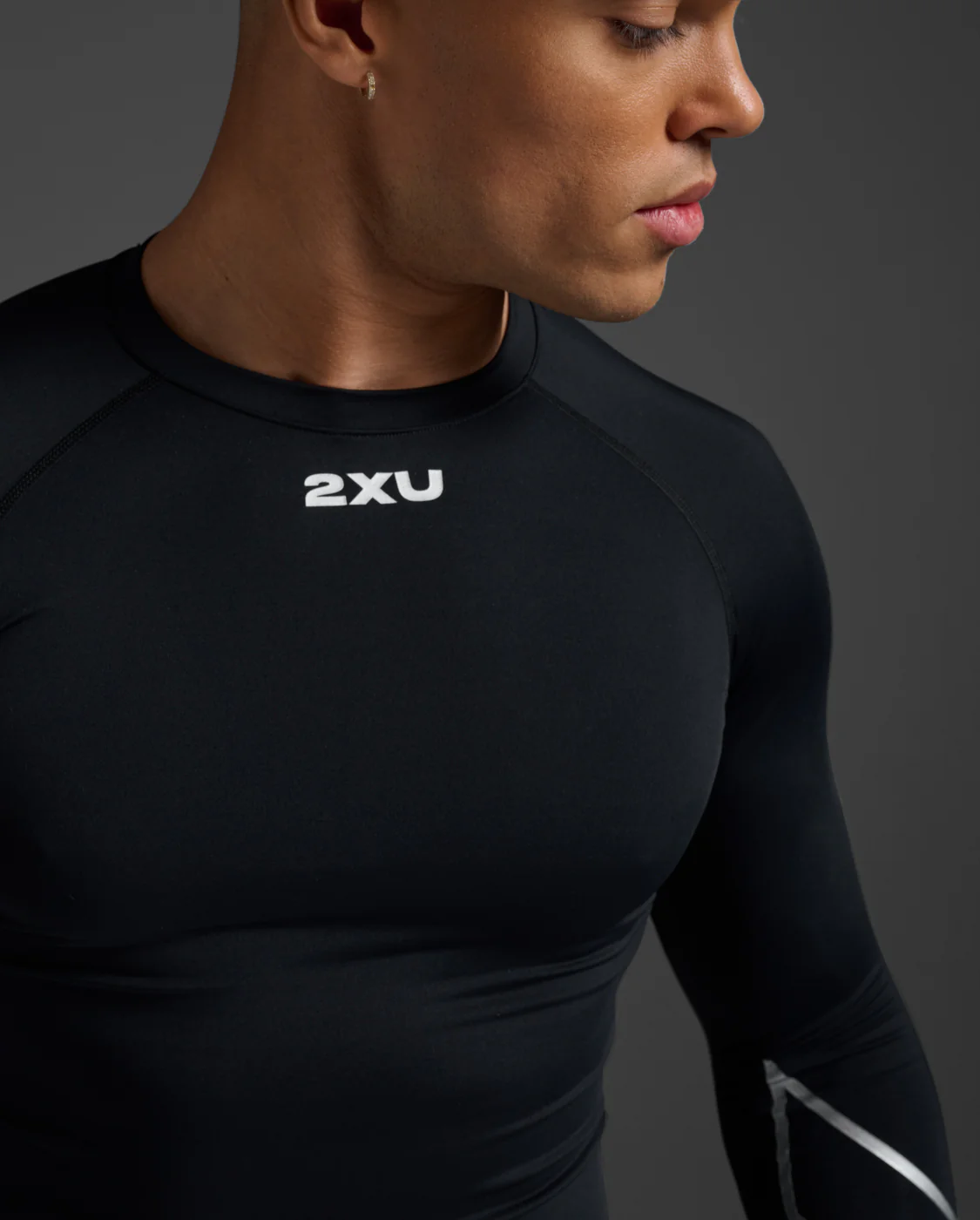 2XU Core Compression Mens Long Sleeve Tee - Image 5