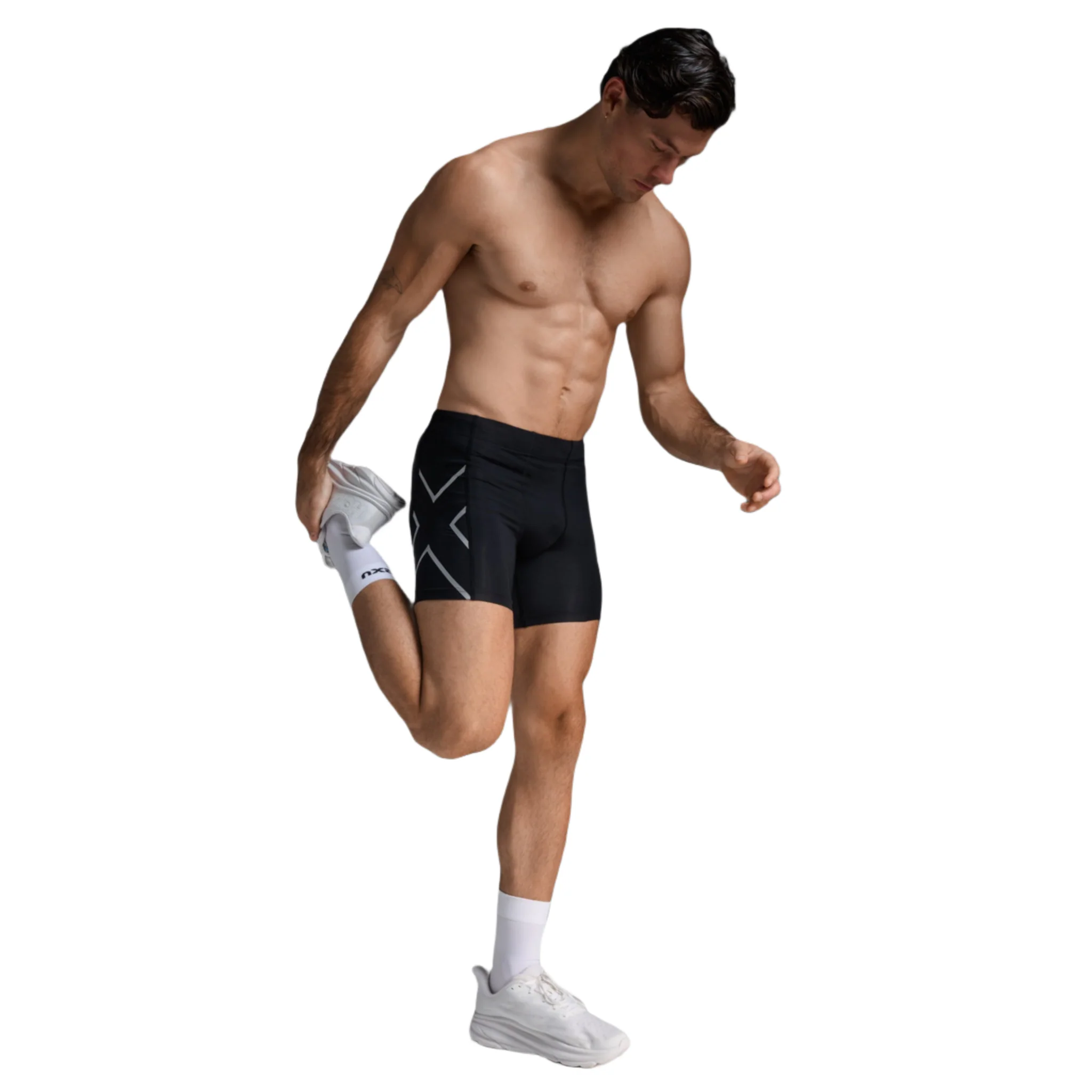 2XU Core Mens Compression 1/2 Shorts - Image 3