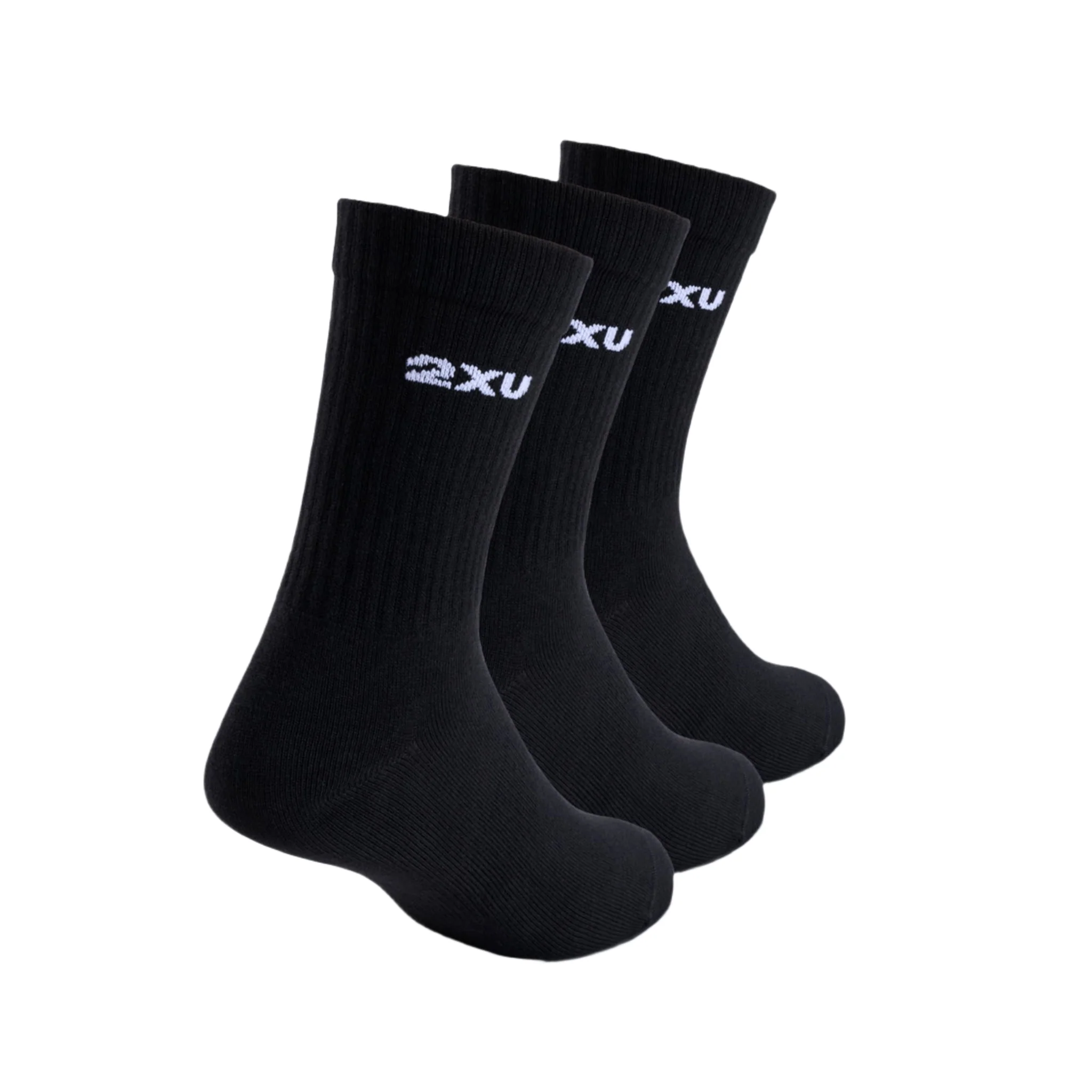 2XU Cotton Crew Socks 3 Pack - Image 2