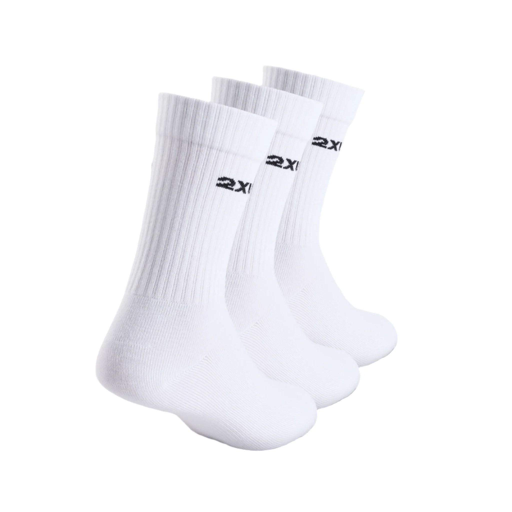2XU Cotton Crew Socks 3 Pack - Image 2