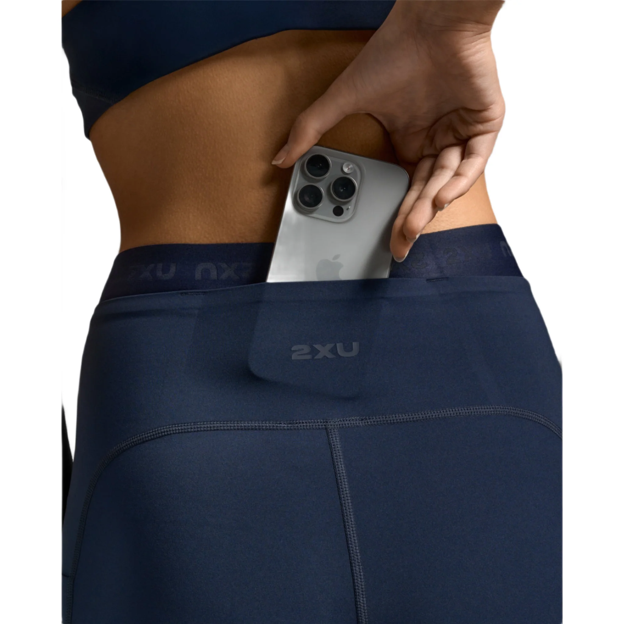 2XU Form Stash Hi-Rise Compression Womens Tights - Image 5