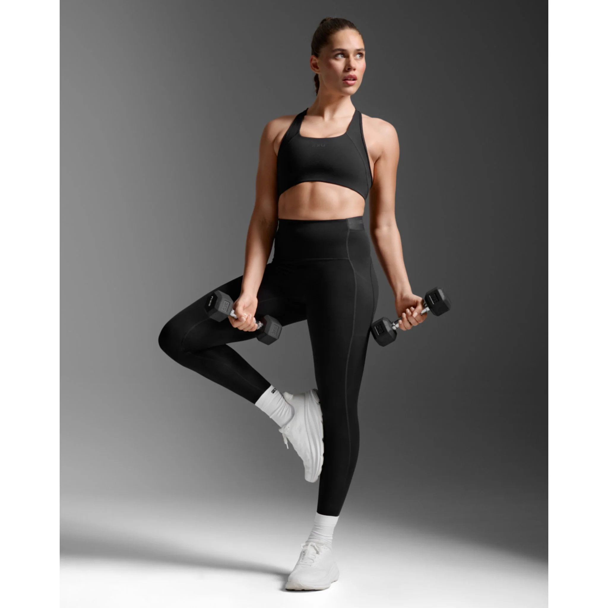 2XU Form Stash Hi-Rise Womens Compression Tights - Image 2