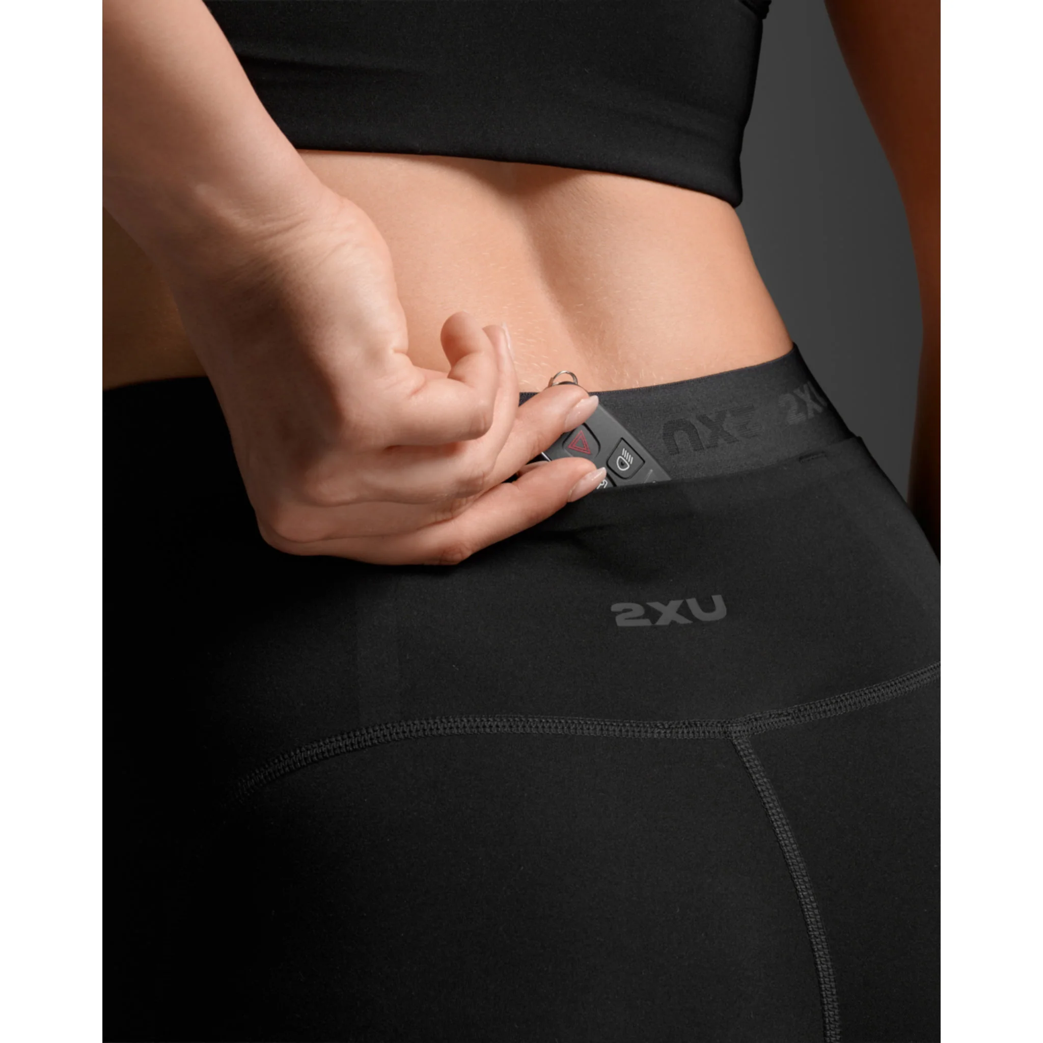 2XU Form Stash Hi-Rise Womens Compression Tights - Image 8