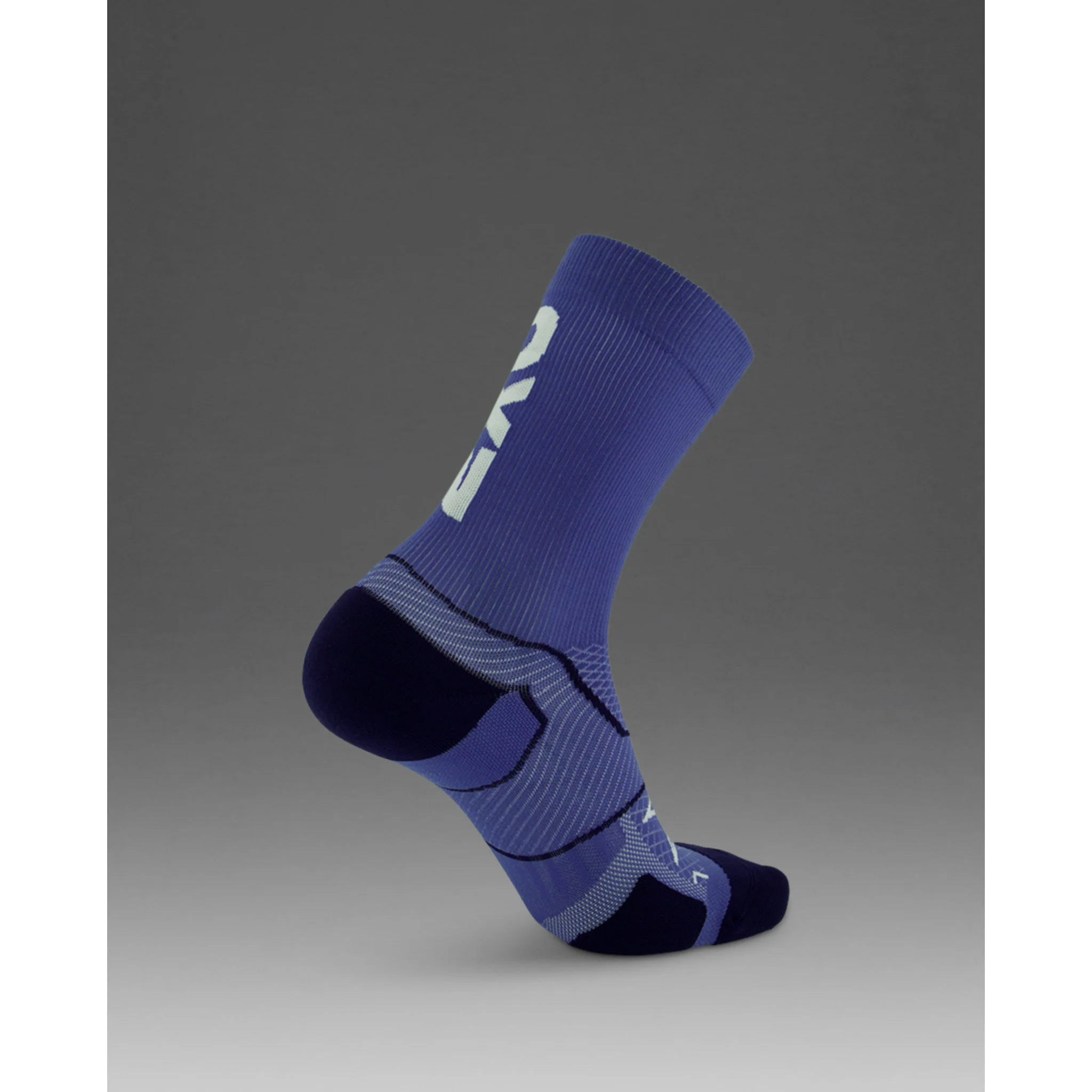 2XU Vectr Cushion 1/4 Crew Compression Socks - Image 2