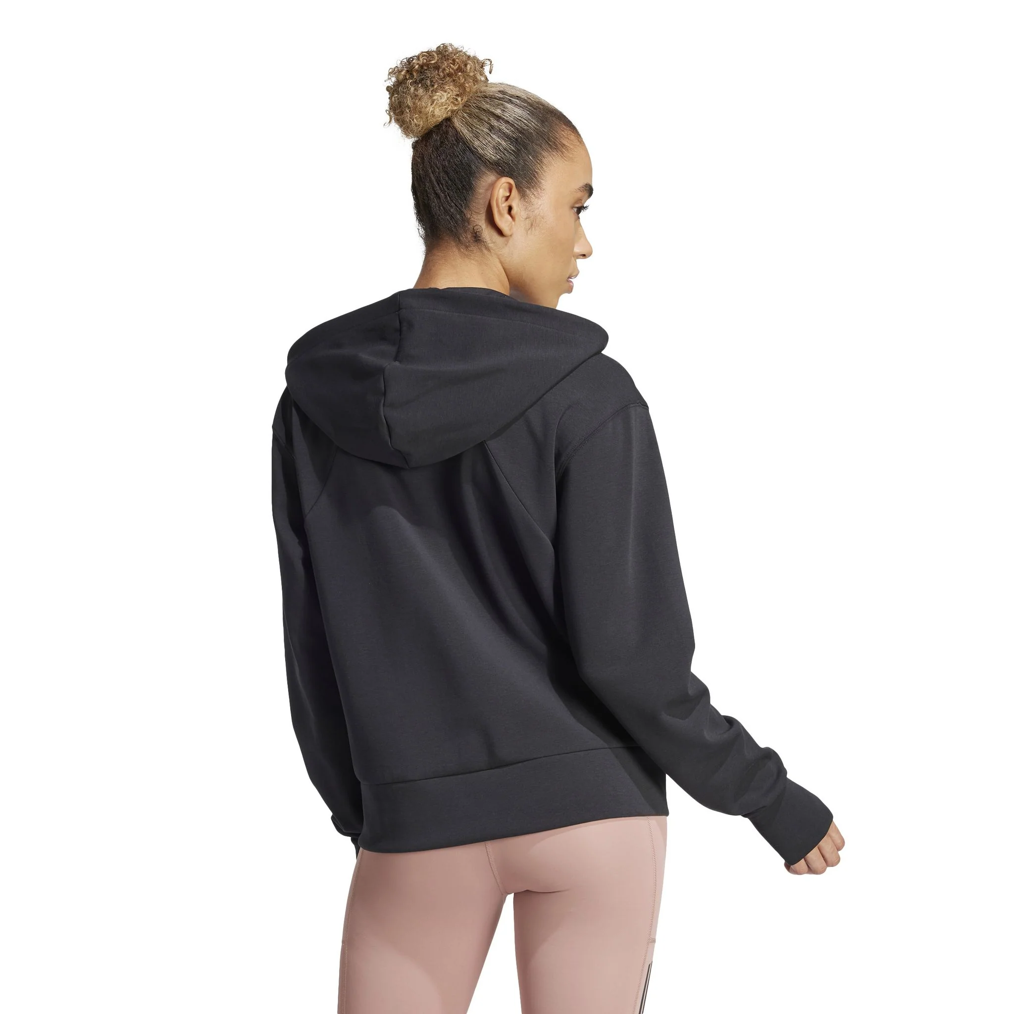 adidas Designed For Training Full-Zip Womens Hoodie - Image 4
