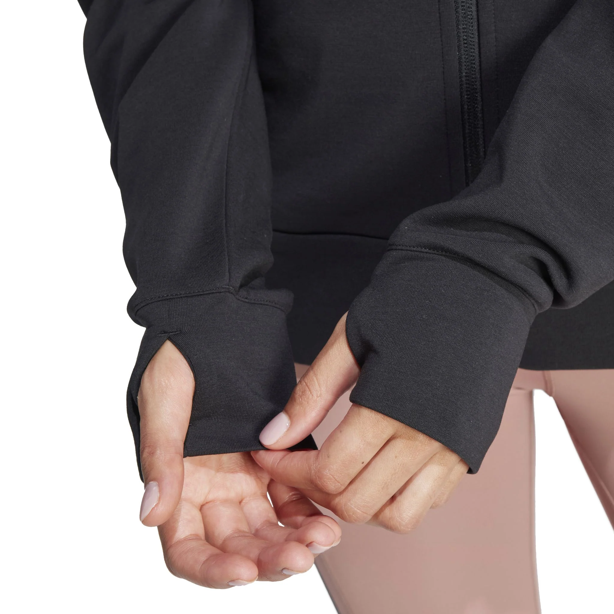 adidas Designed For Training Full-Zip Womens Hoodie - Image 6