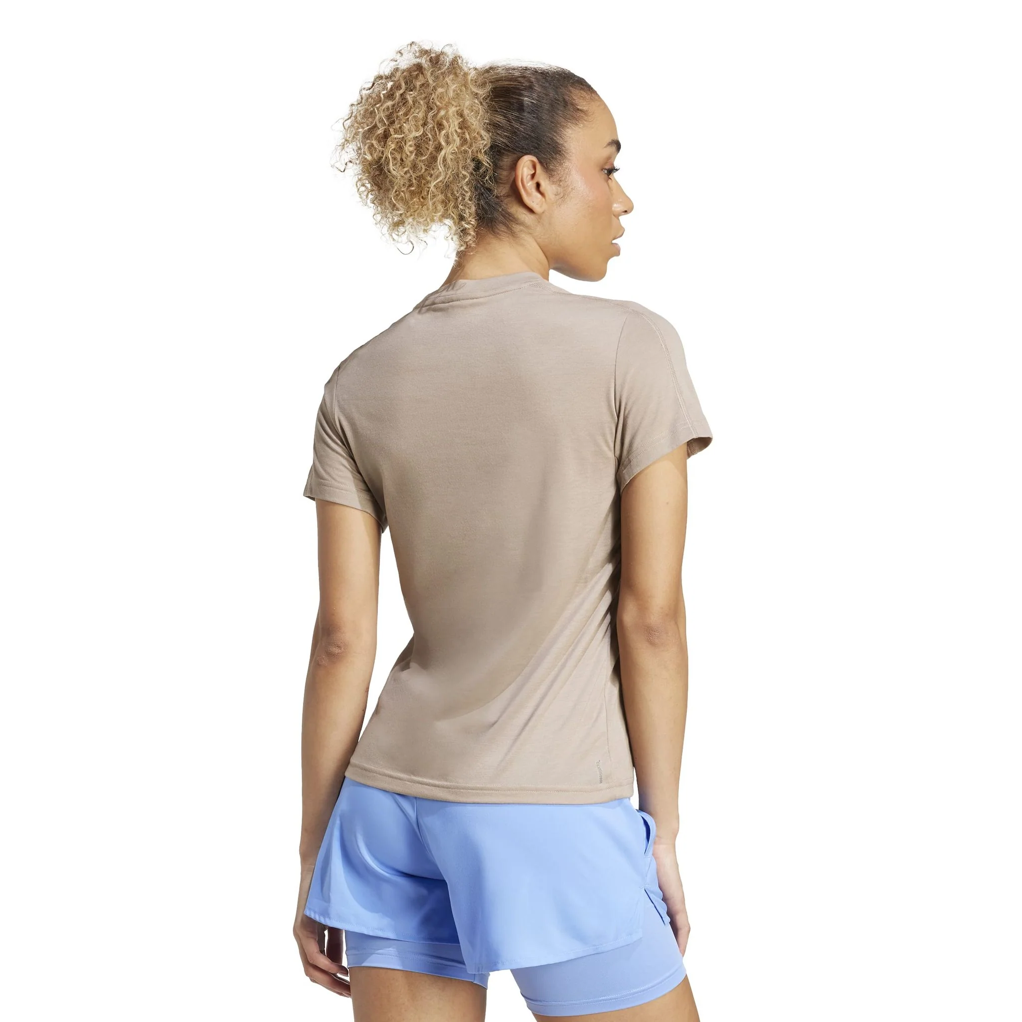 adidas AEROREADY Workout Essentials Womens Crewneck Tee - Image 4