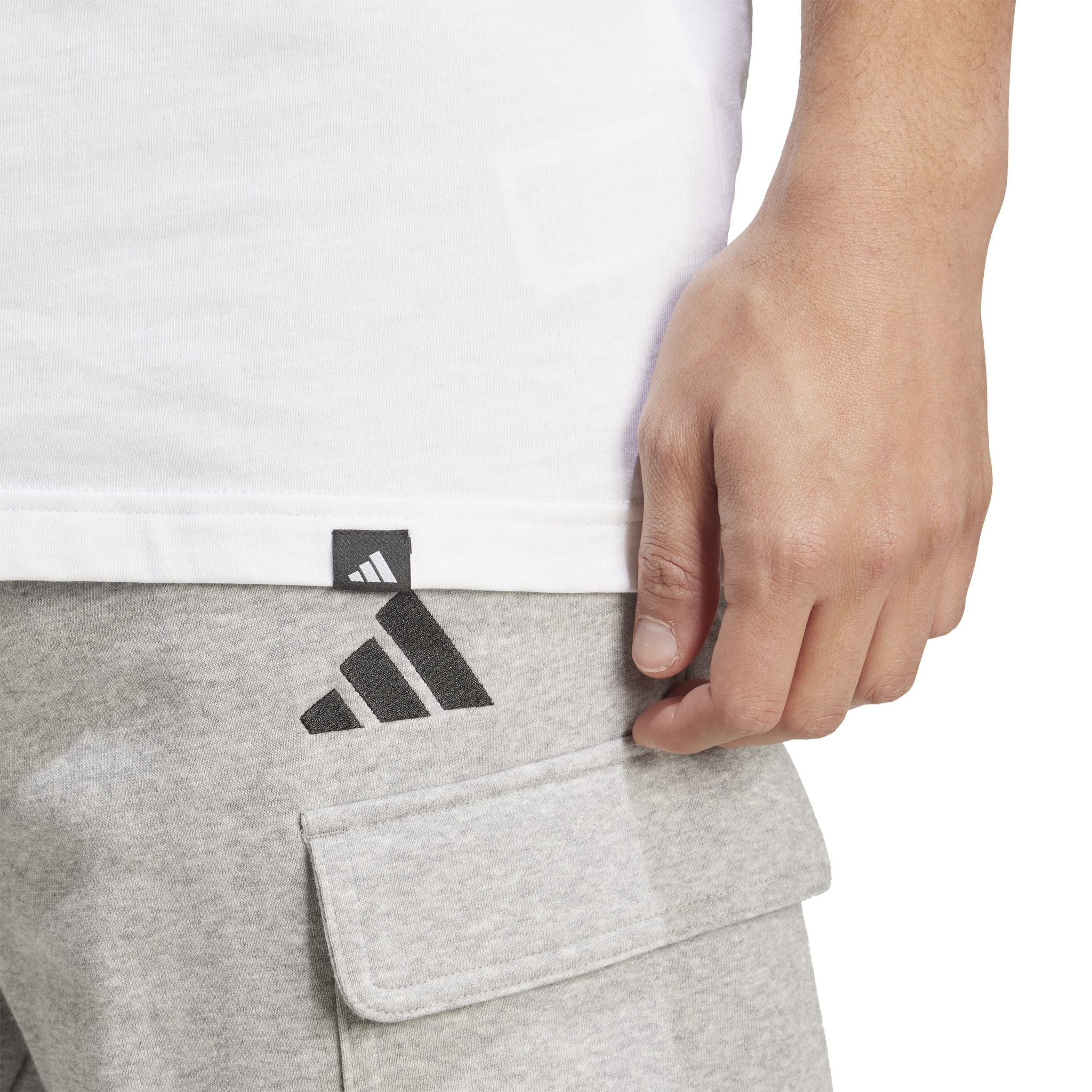 adidas Camo Logo Graphic Mens Tee - Image 5