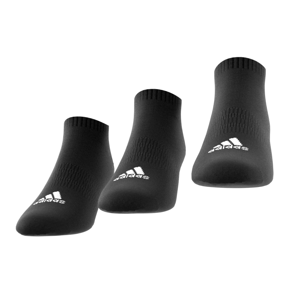adidas Cushioned Sportswear Low Cut Socks 3 Pack - Image 2