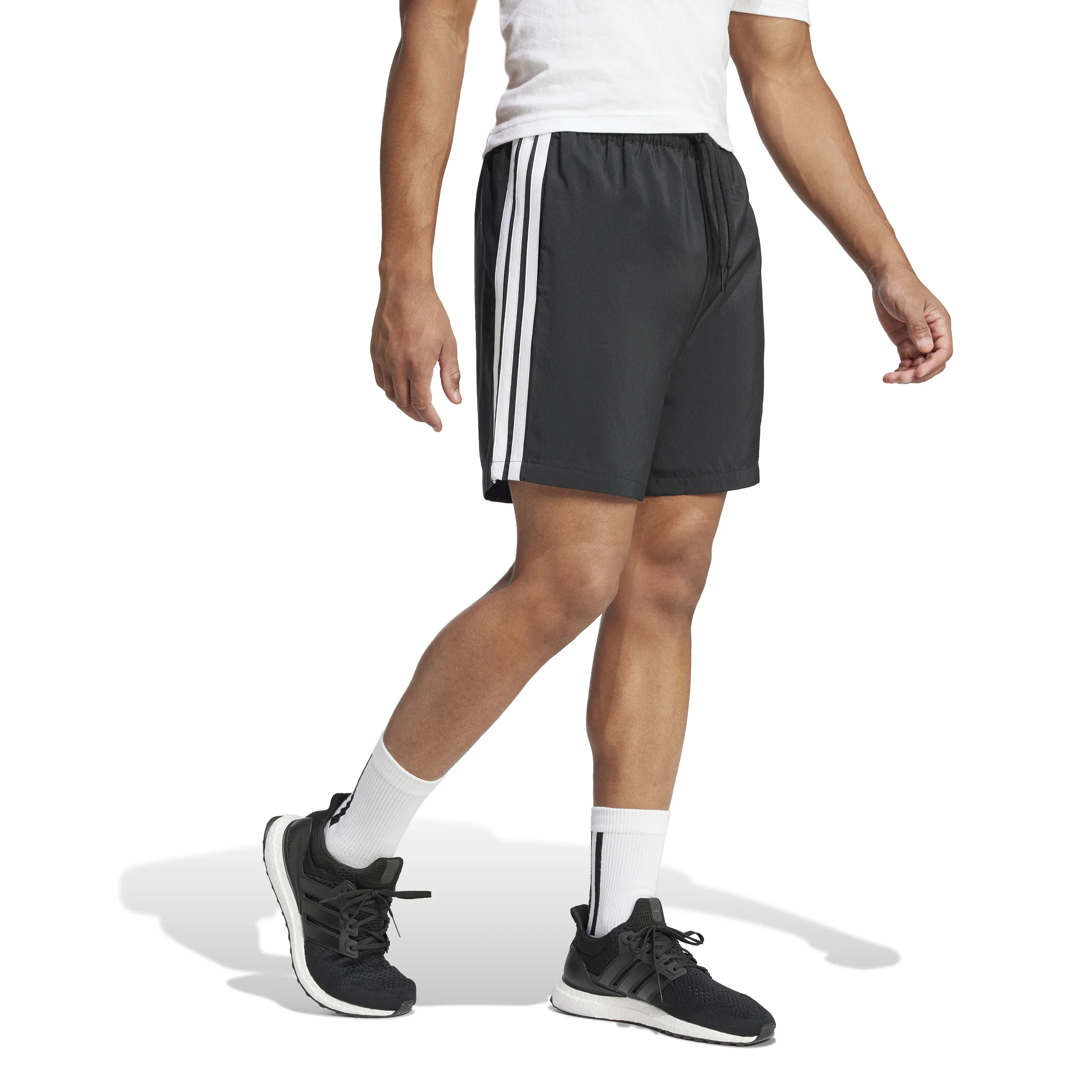 adidas Essential 3-Stripes Chelsea Mens Shorts - Image 3