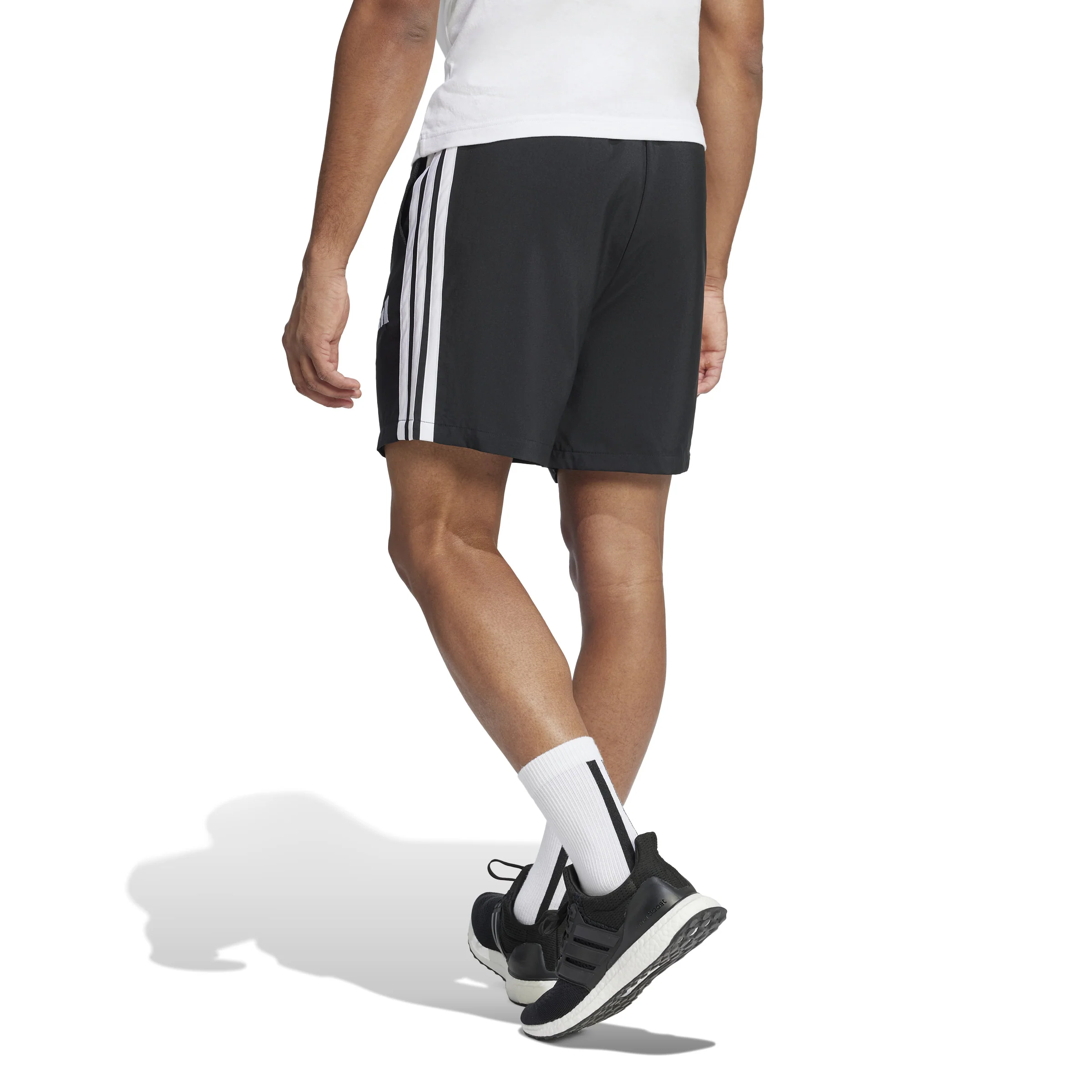 adidas Essential 3-Stripes Chelsea Mens Shorts - Image 4