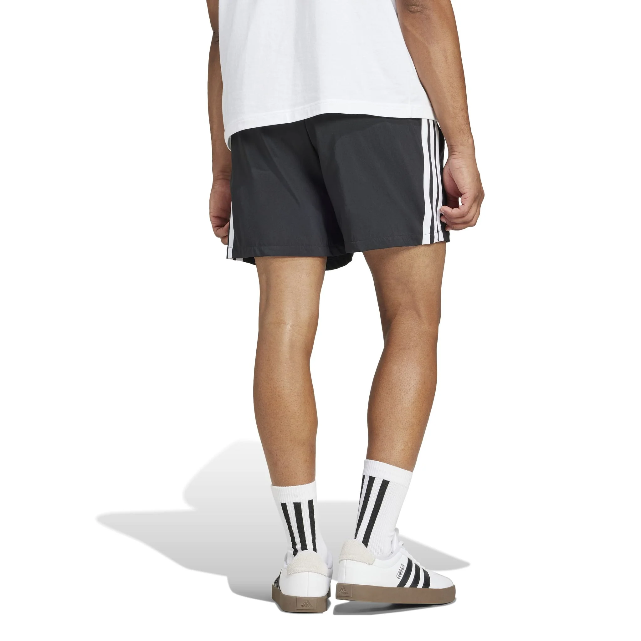 adidas Essentials 3-Stripes 5-Inch Chelsea Mens Shorts - Image 3
