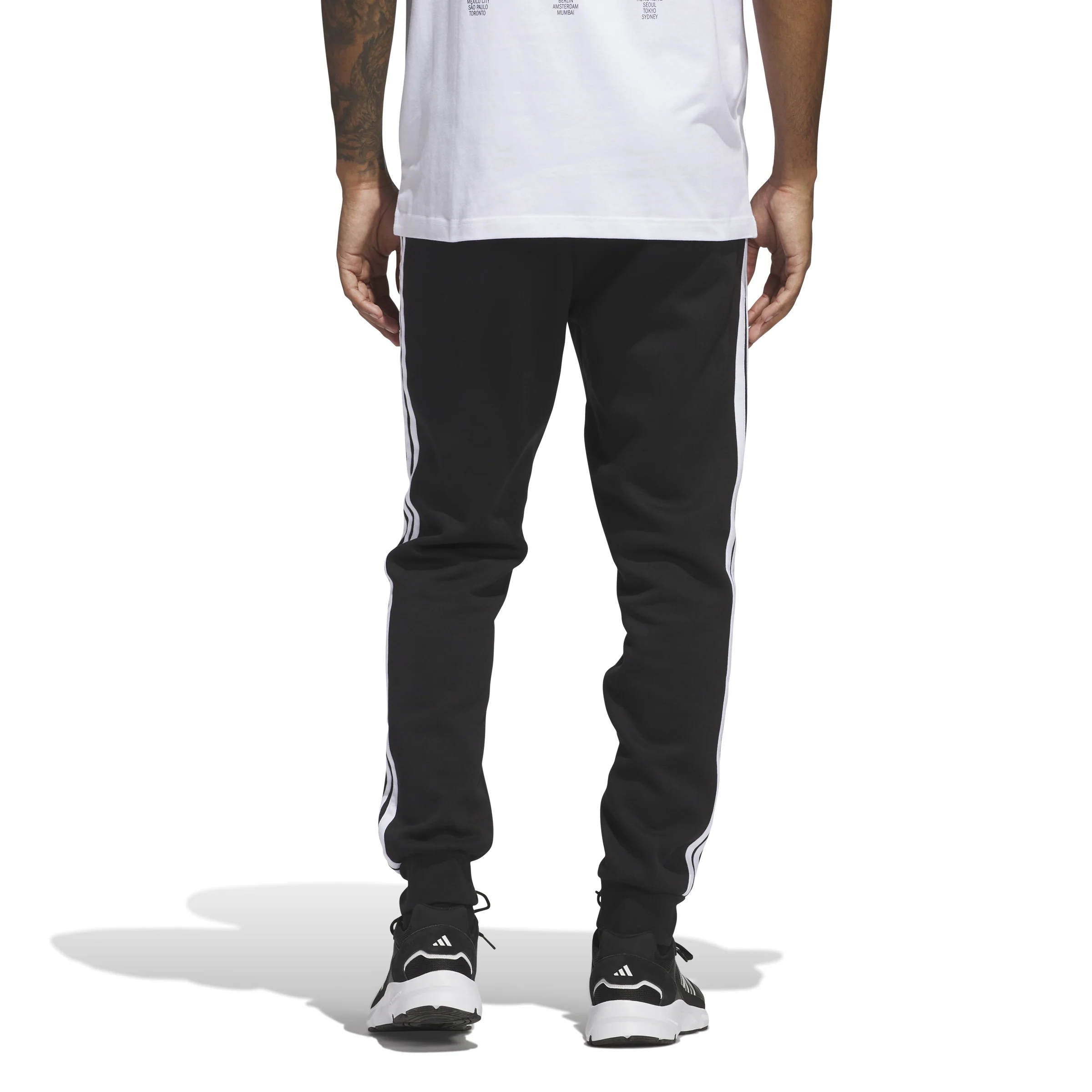 adidas Essentials 3-Stripes Mens Pants - Image 3
