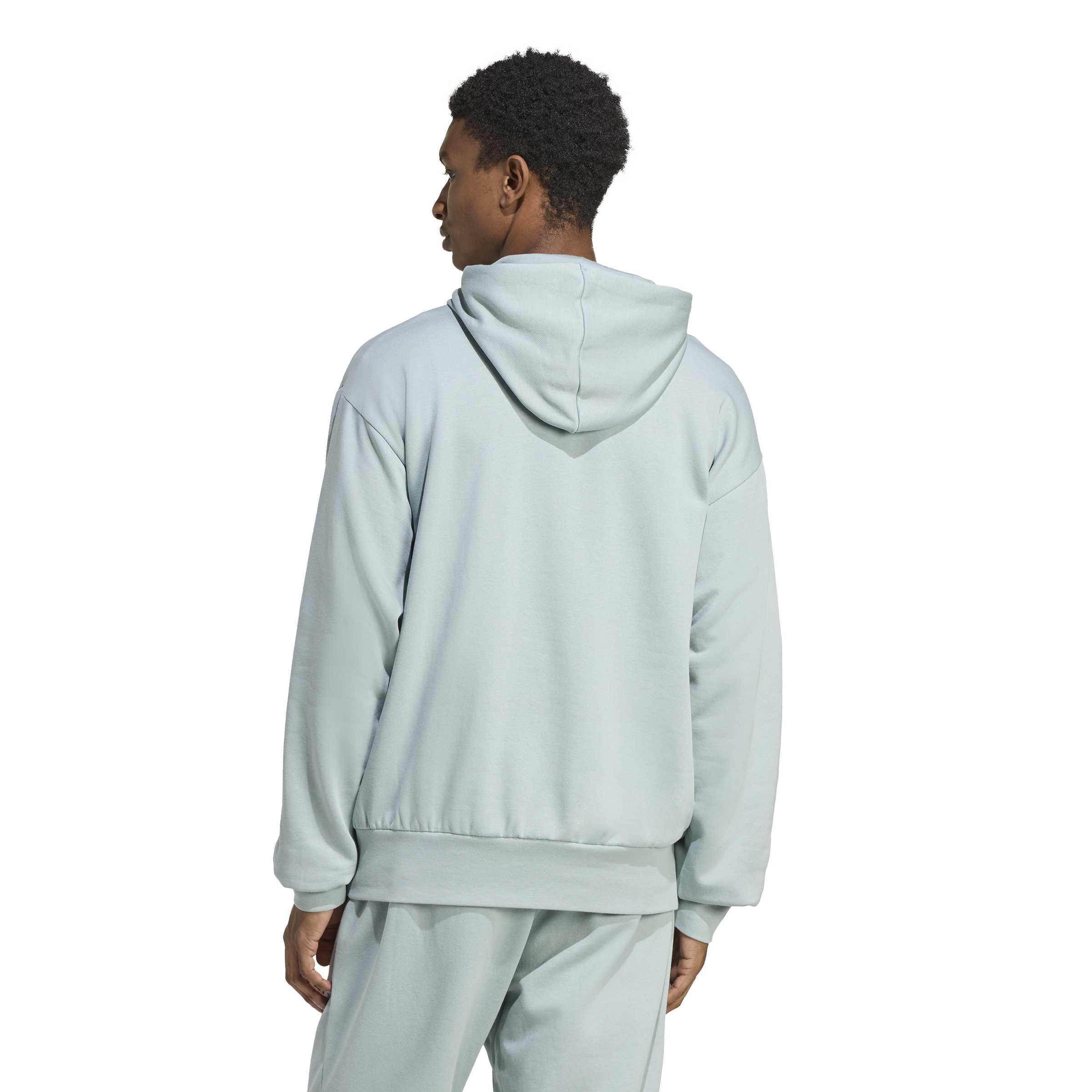 adidas Essentials Feel Cozy Mens Fleece Hoodie - Image 3