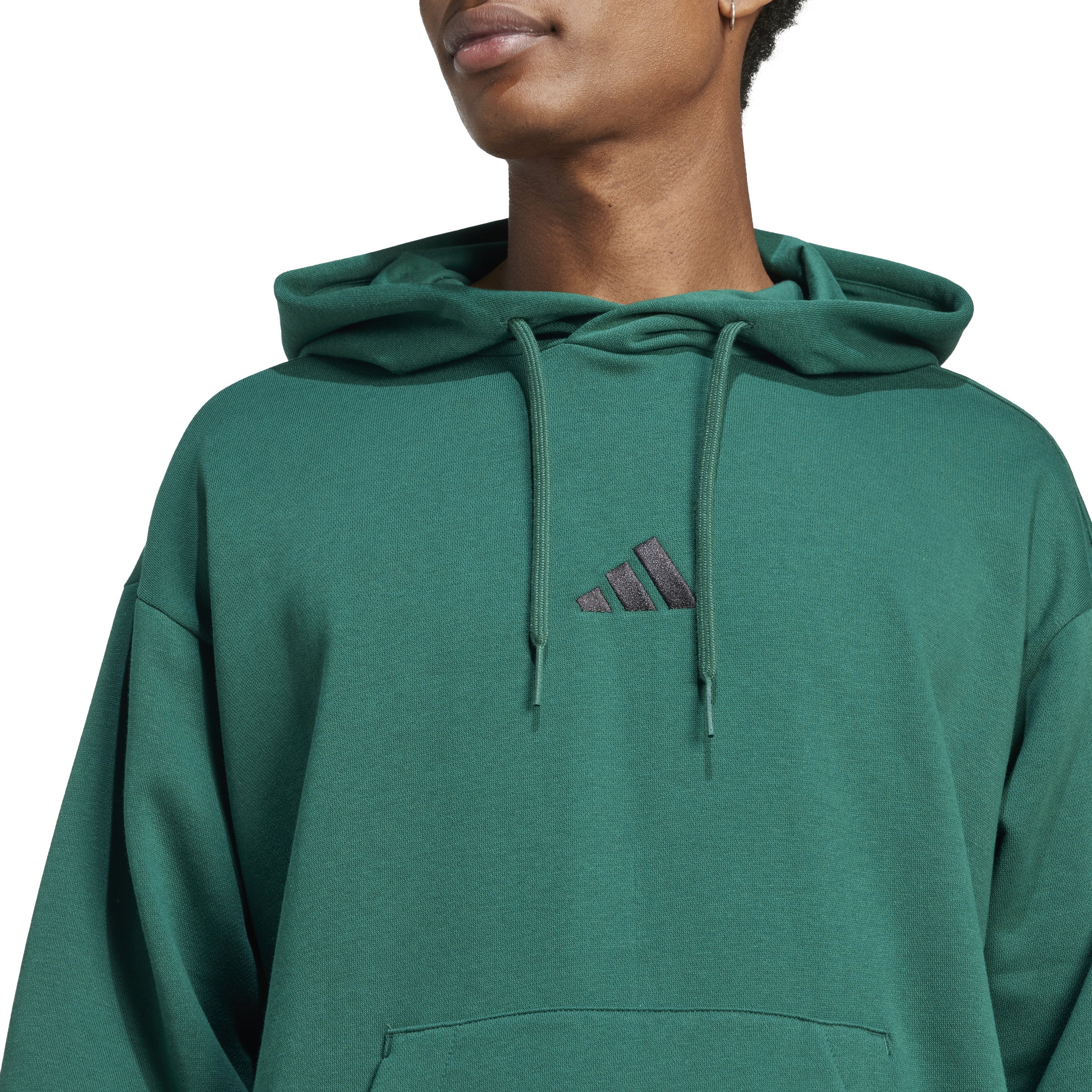 adidas Essentials Feel Cozy Mens Fleece Hoodie - Image 5