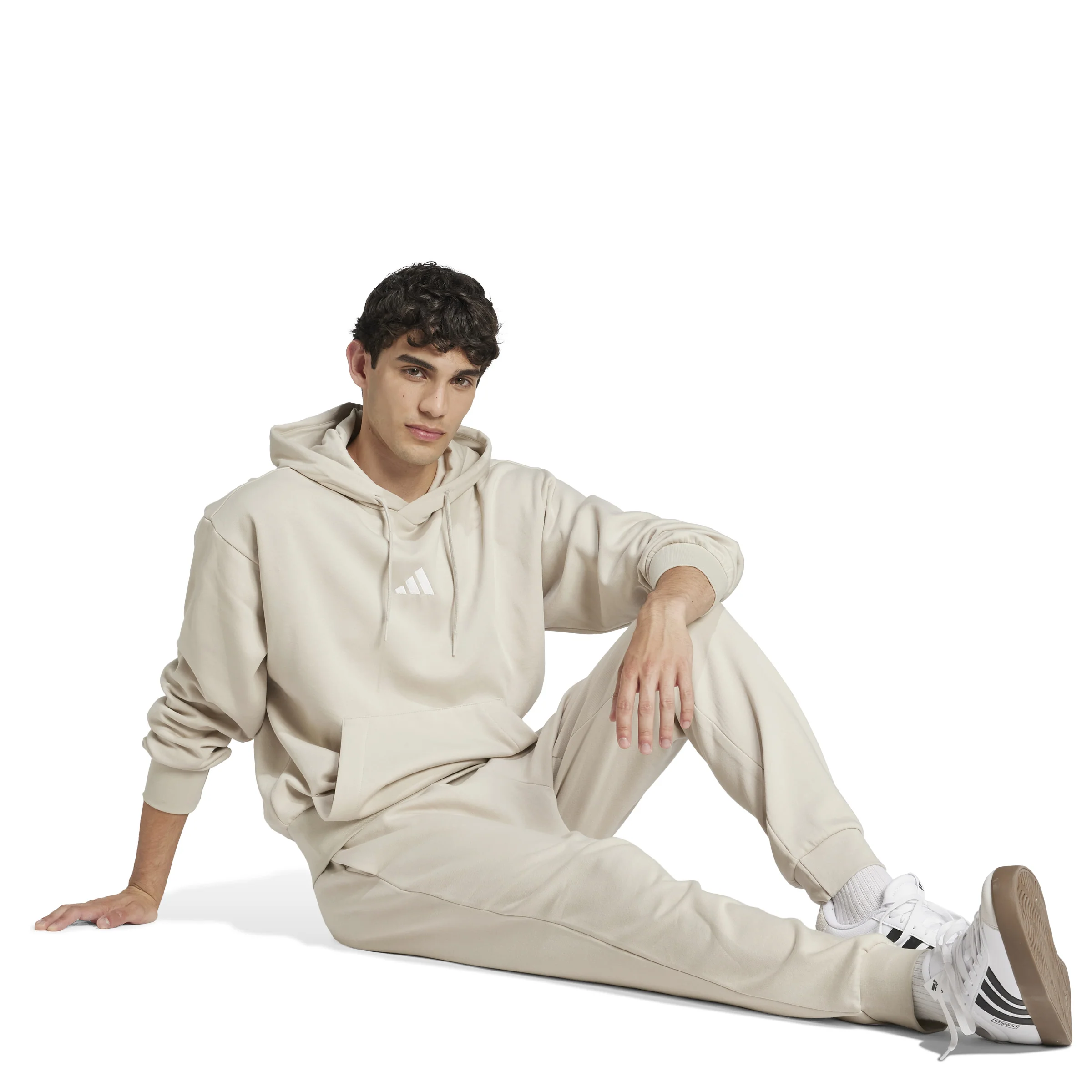 adidas Essentials Feel Cozy Mens Fleece Pants - Image 3