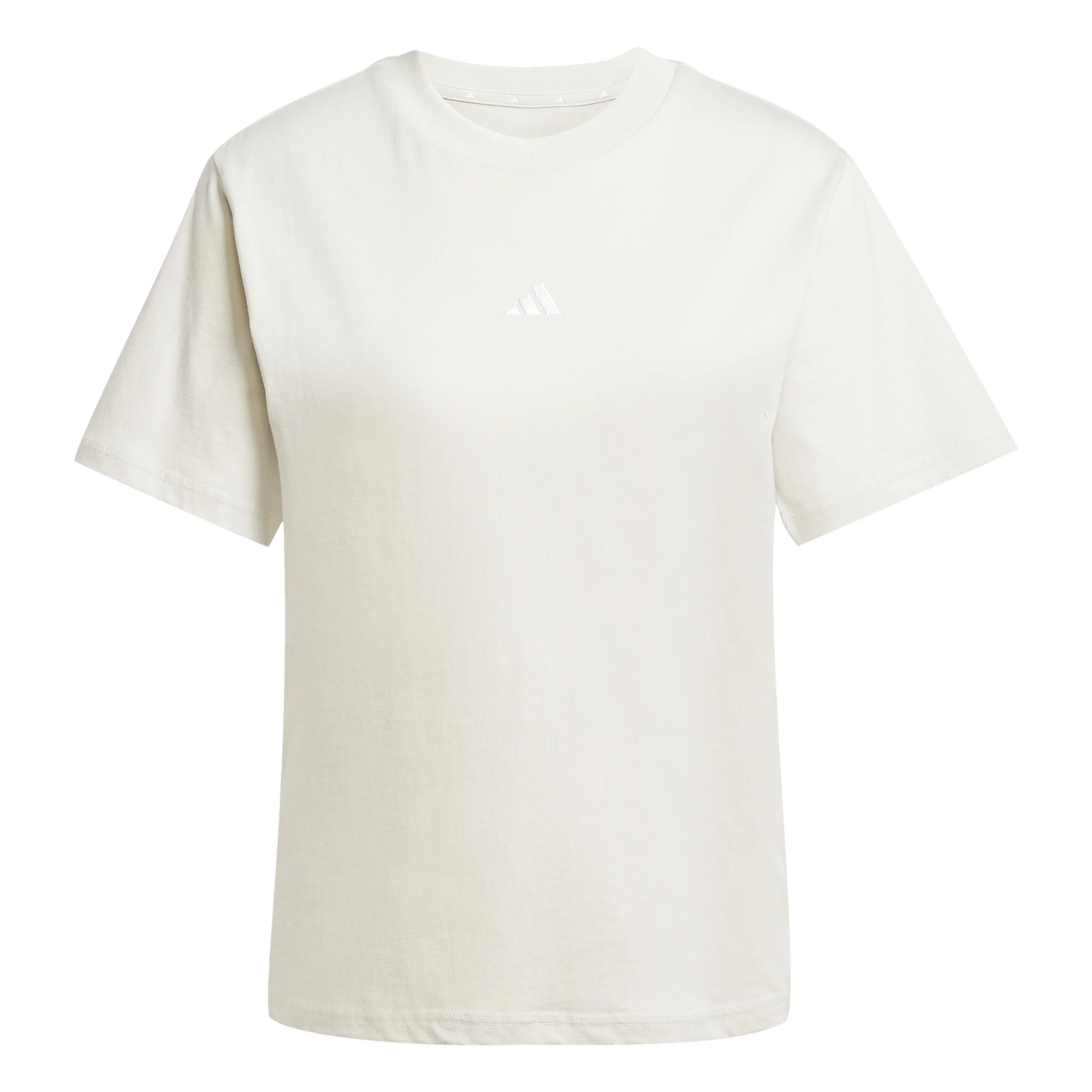 adidas Essentials Small Logo Cotton Womens Tee - Image 2