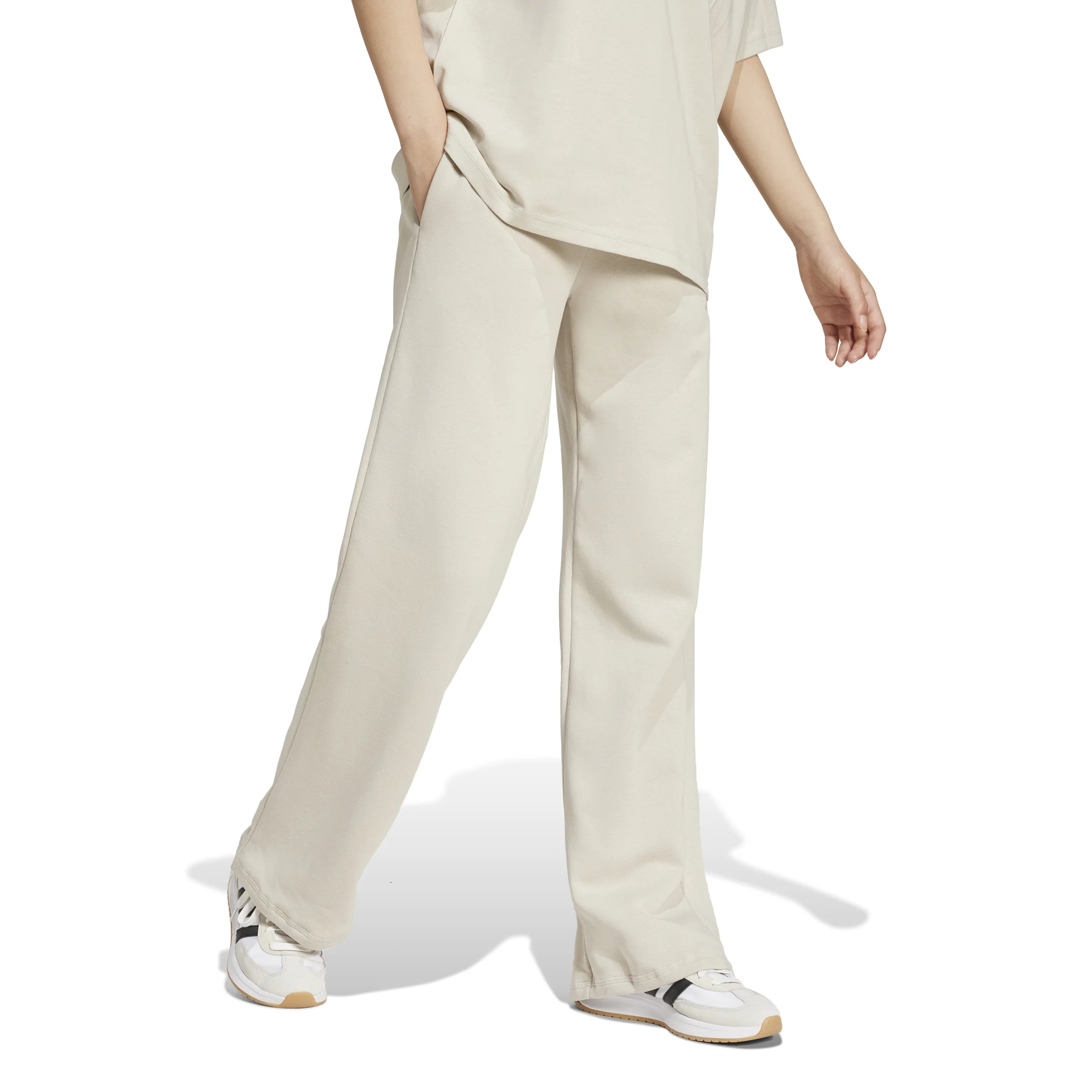 adidas Essentials Small Logo Feel Cozy Womens Pants - Image 3