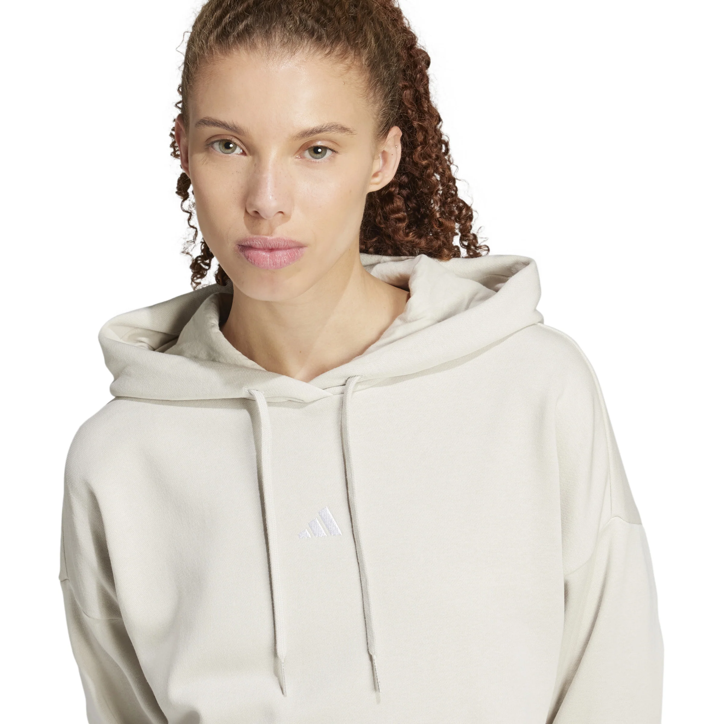 adidas Essentials Small Logo Feel Cozy Womens Hoodie - Image 3