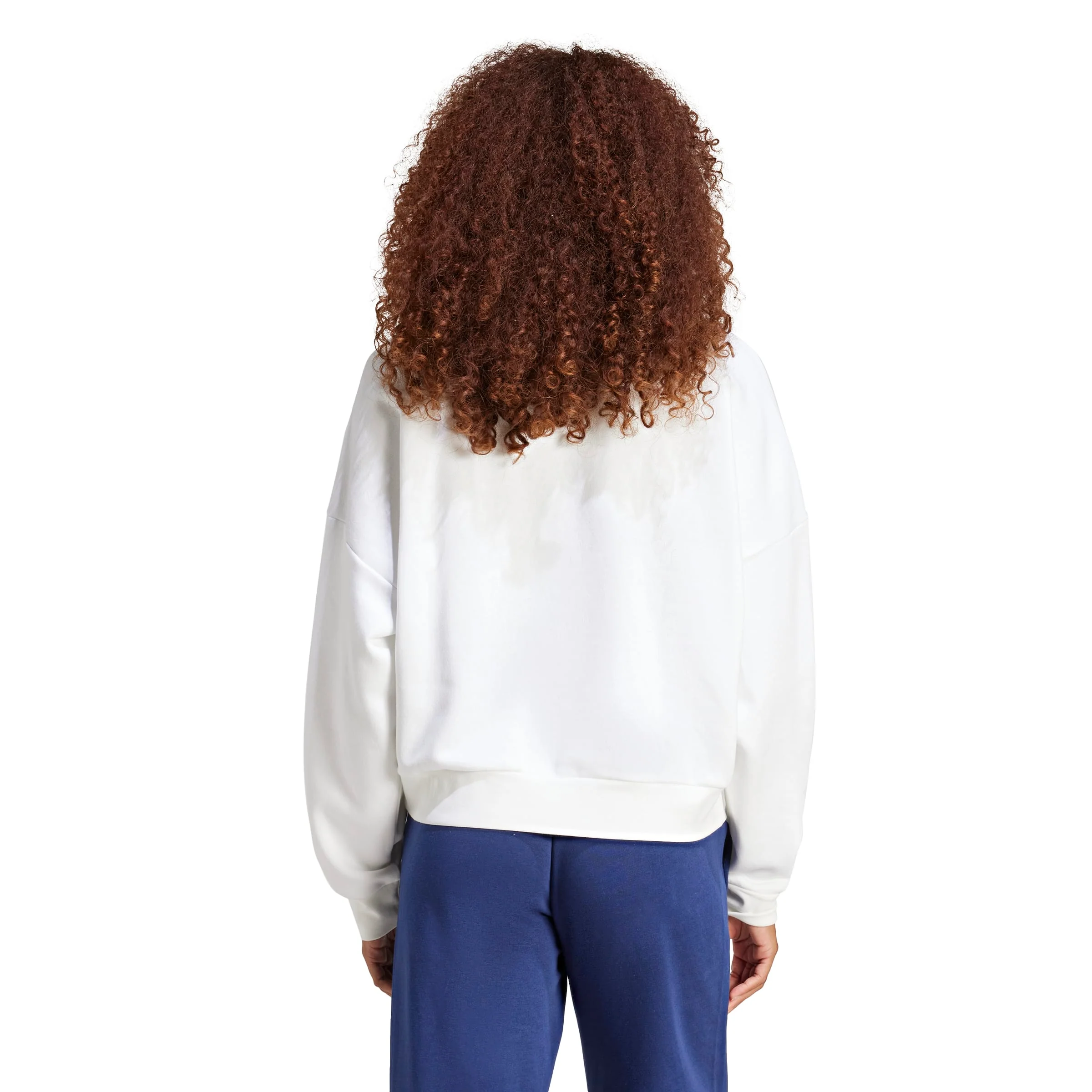 adidas Essentials Small Logo Feel Cozy Womens Sweatshirt - Image 3