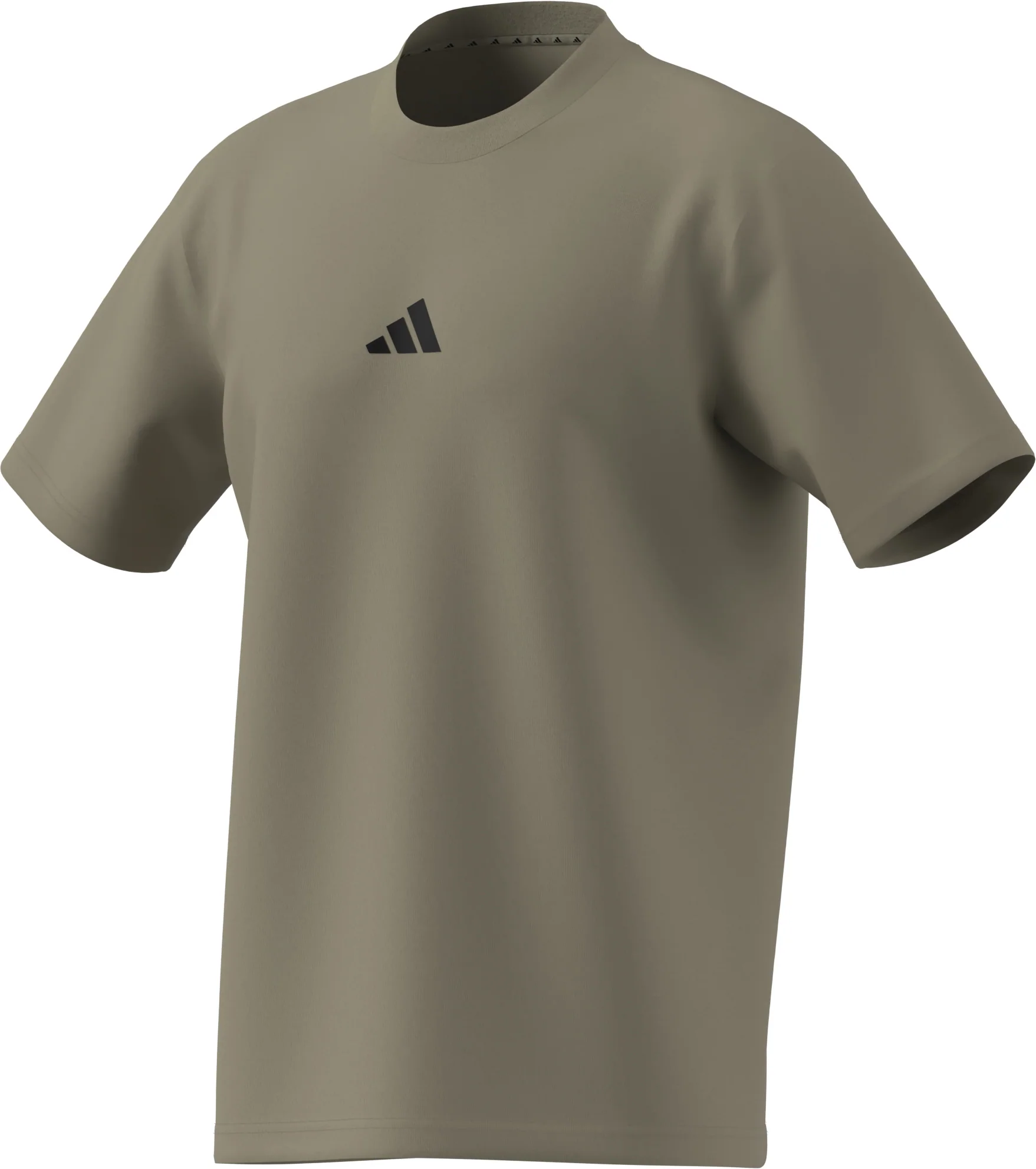 adidas Essentials Small Logo Single Jersey Mens Tee - Image 2