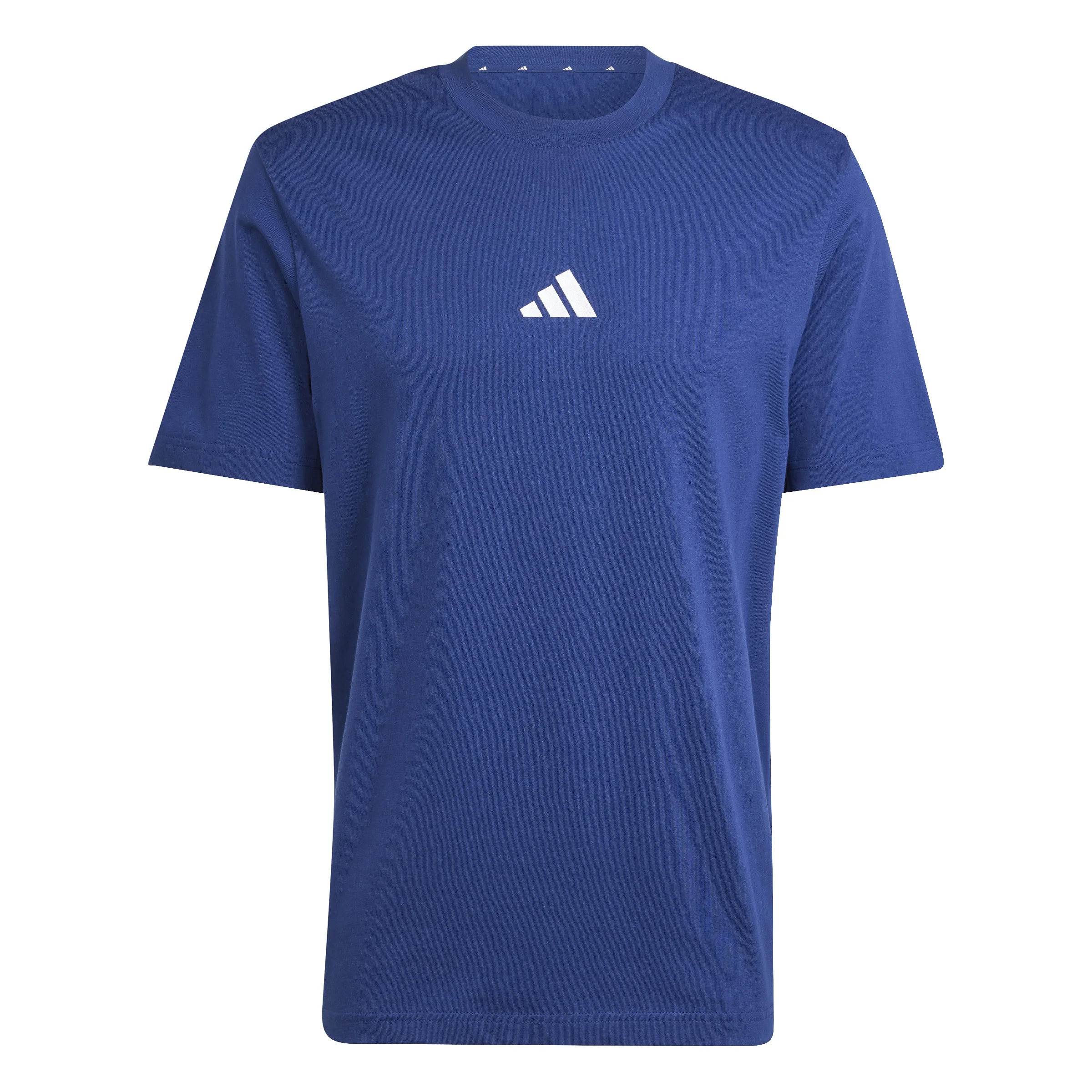 adidas Essentials Small Logo Single Jersey Mens Tee - Image 2