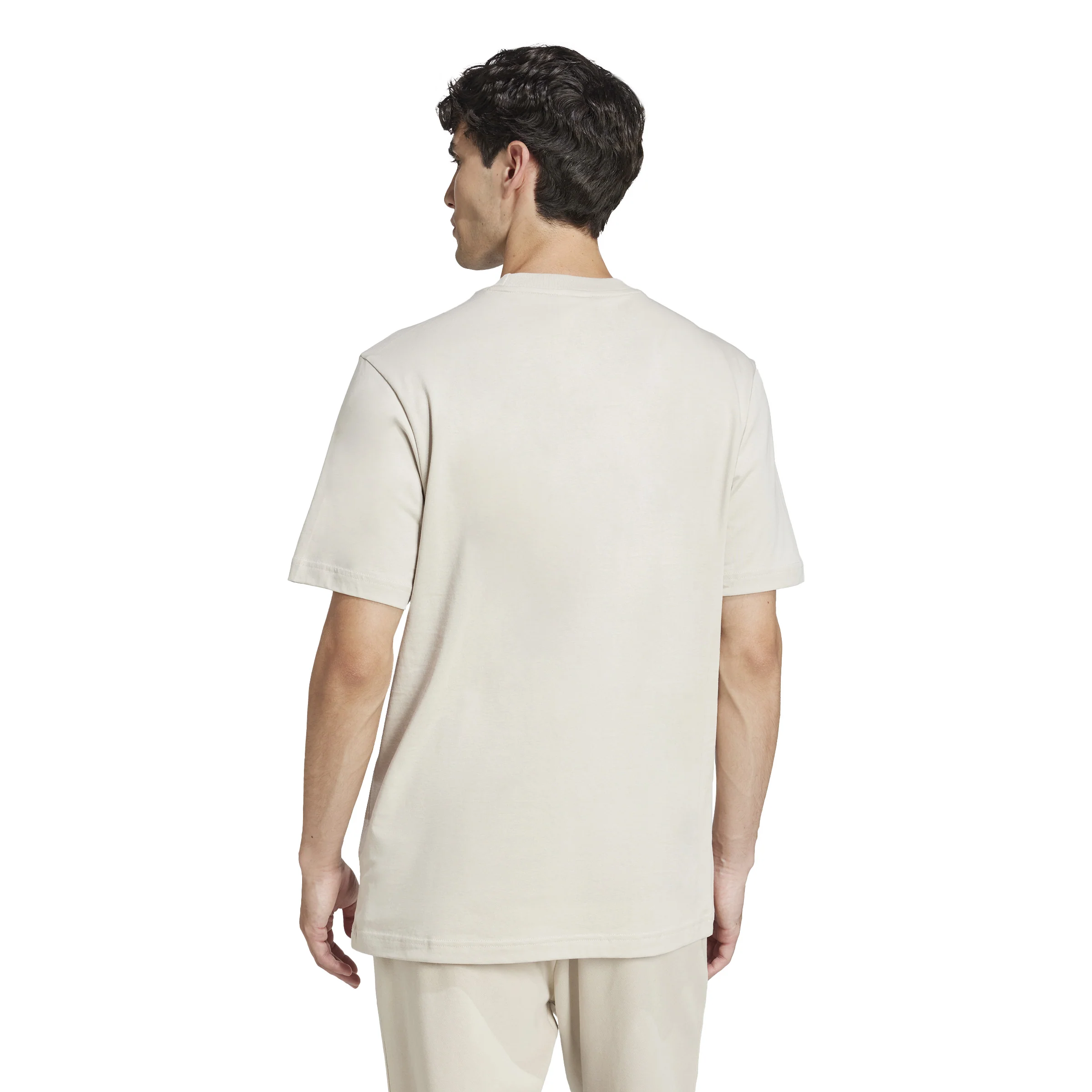 adidas Essentials Small Logo Single Jersey Mens Tee - Image 4