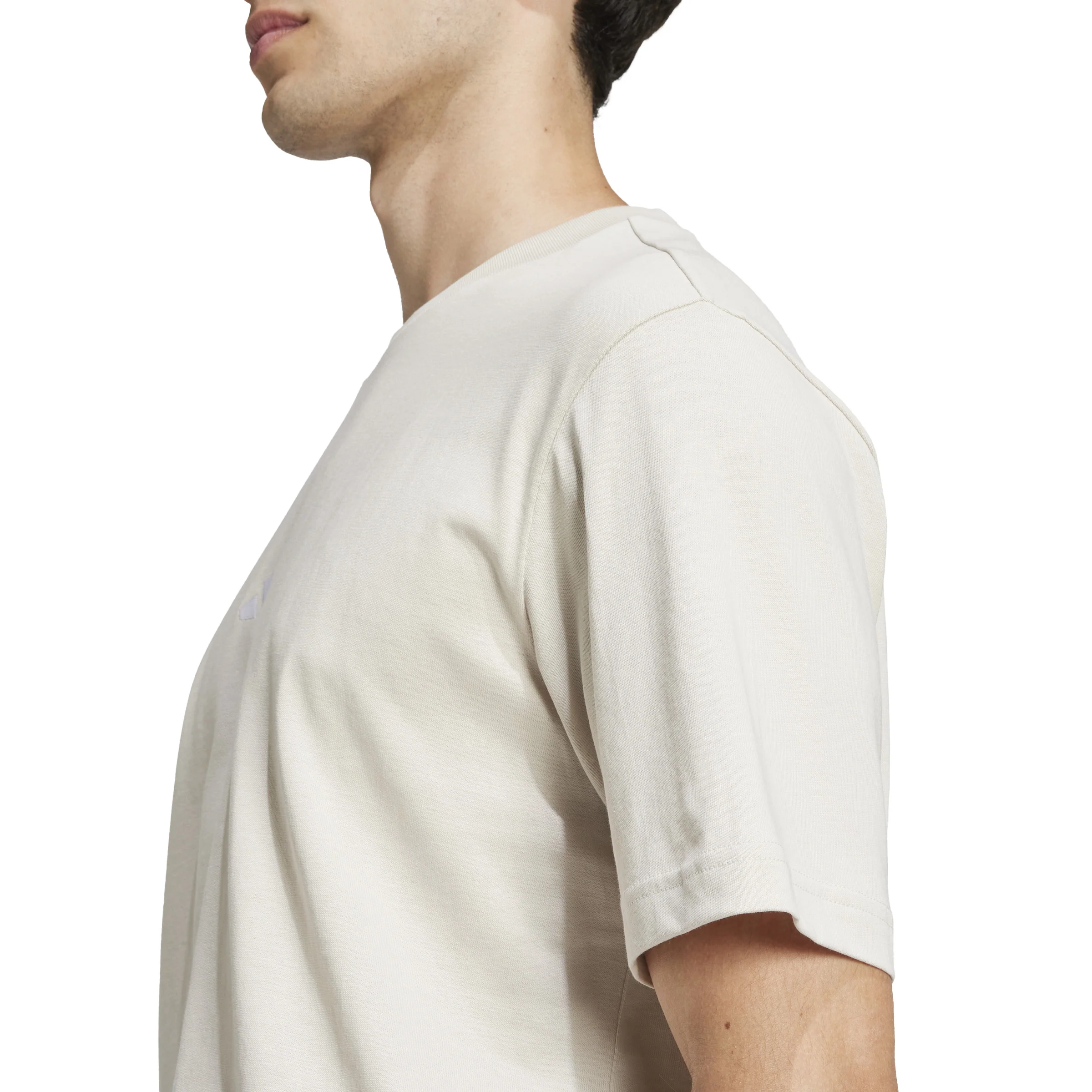 adidas Essentials Small Logo Single Jersey Mens Tee - Image 6