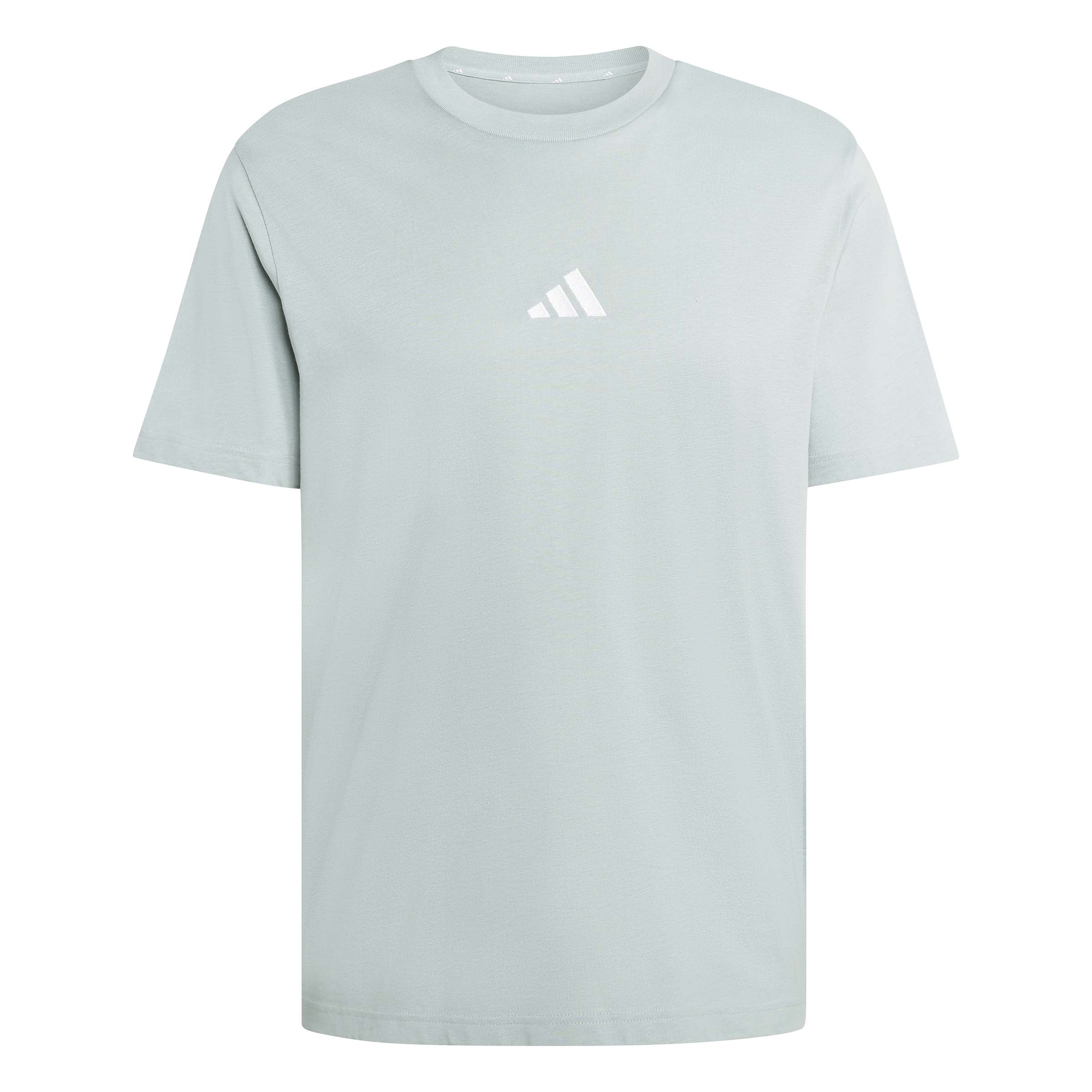 adidas Essentials Small Logo Single Jersey Mens Tee - Image 6