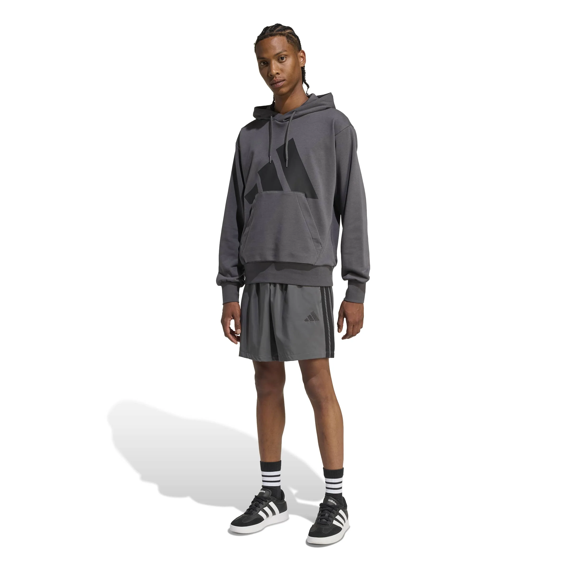 adidas Essential 3-Stripes Chelsea Mens Shorts - Image 2