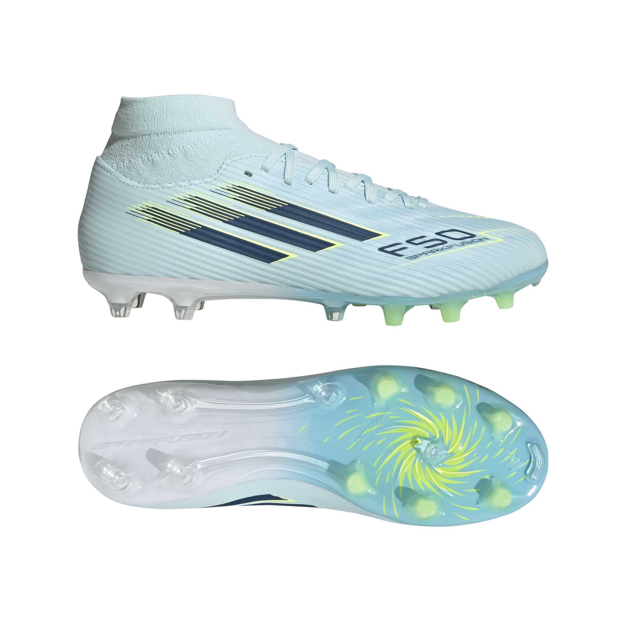 adidas F50 Sparkfusion League Mid Cut FG/AG Womens Football Boots - Image 11