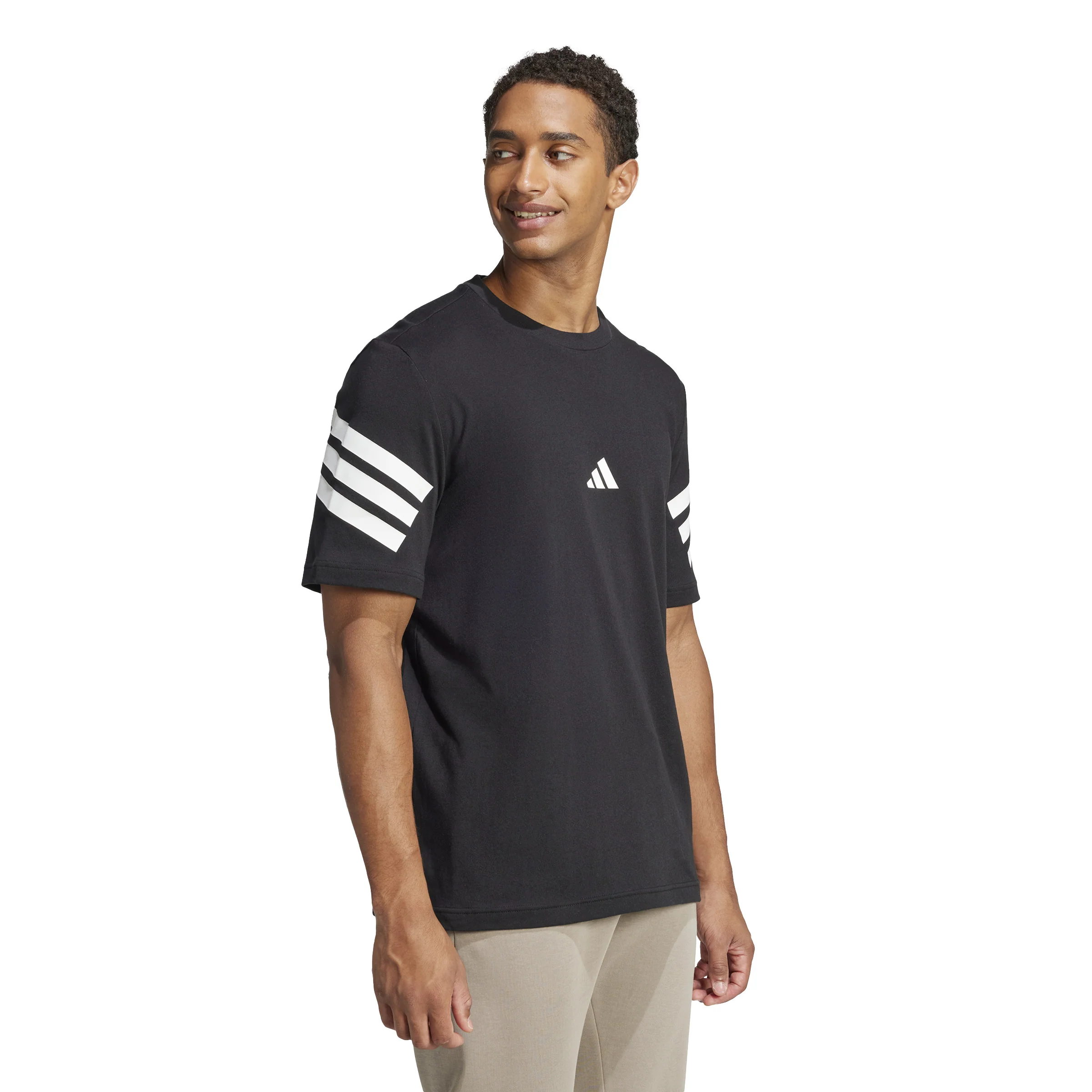 adidas Future Icons 3-Stripes Mens Tee - Image 3