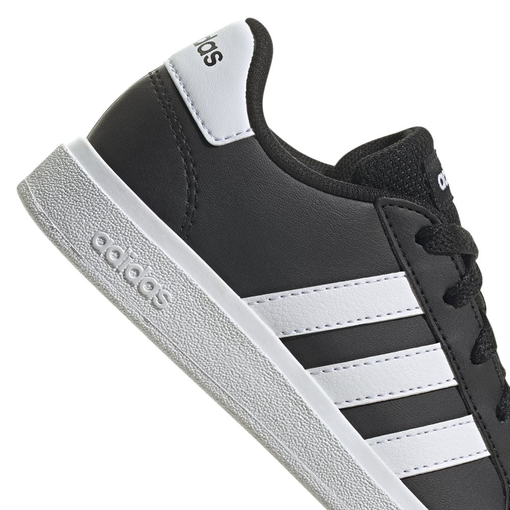 adidas Grand Court Lifestyle Tennis Lace-Up Kids Shoes - Image 5