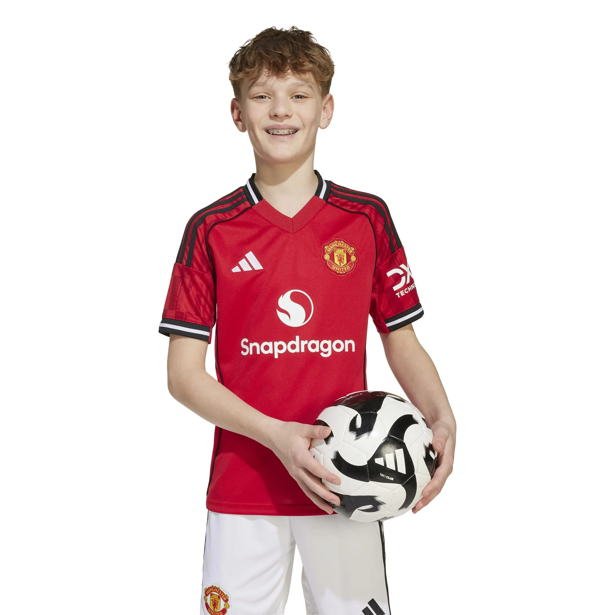 adidas Manchester United 25/26 Kids Home Jersey - Image 5