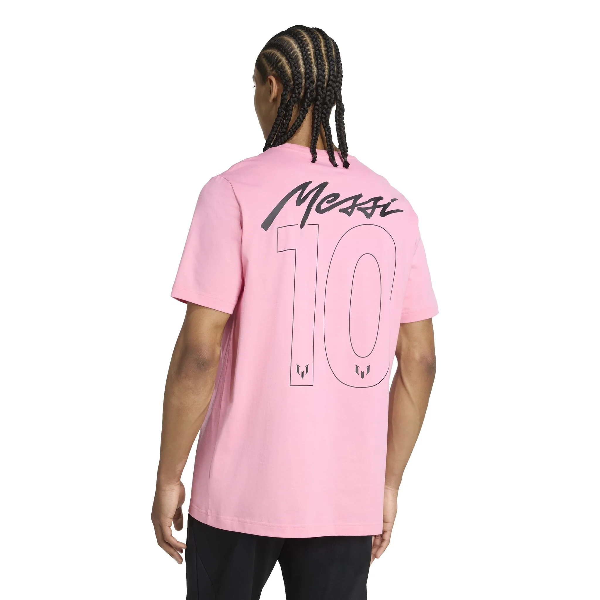 adidas Messi Graphic Mens Tee - Image 5