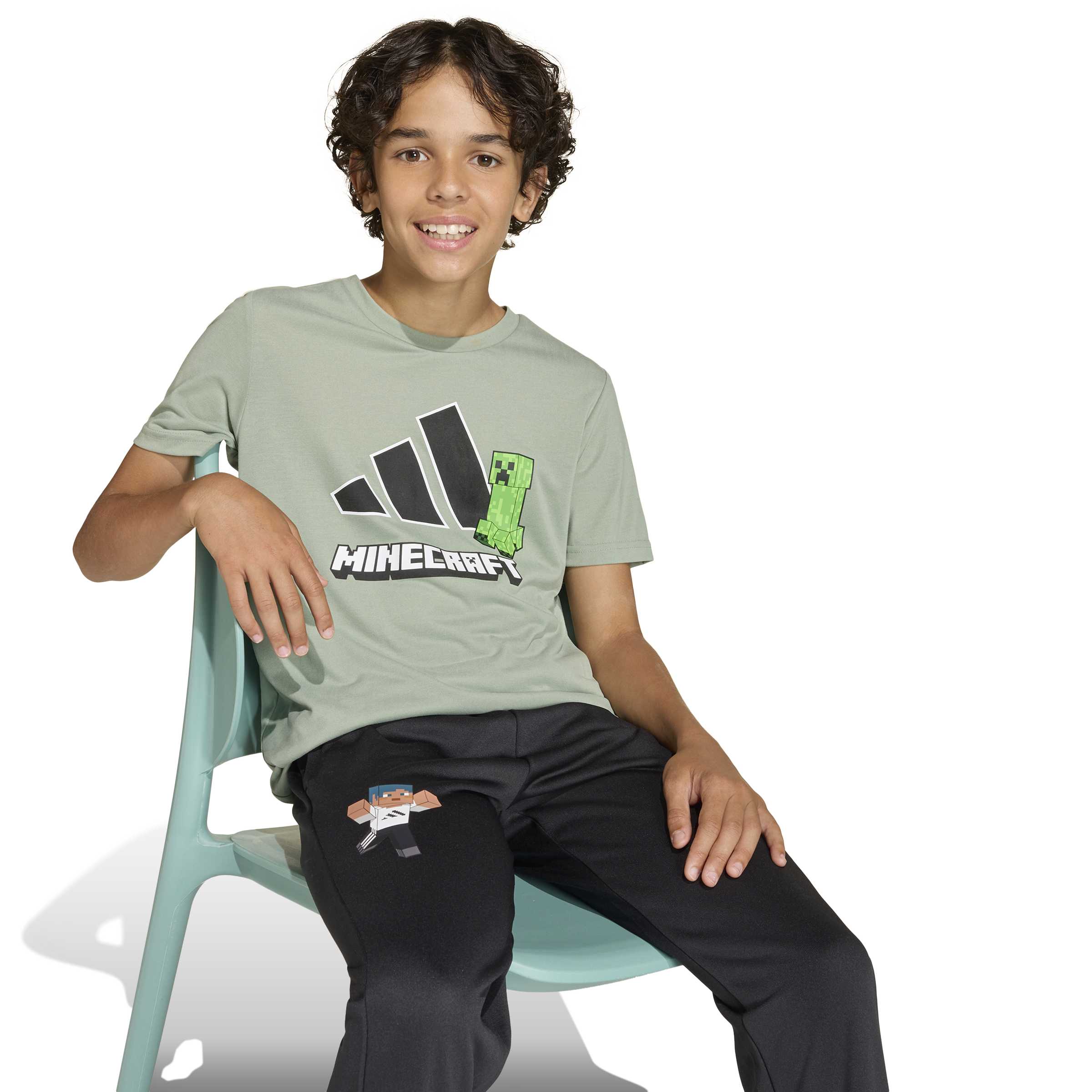 adidas Minecraft Kids Training Tee - Image 3