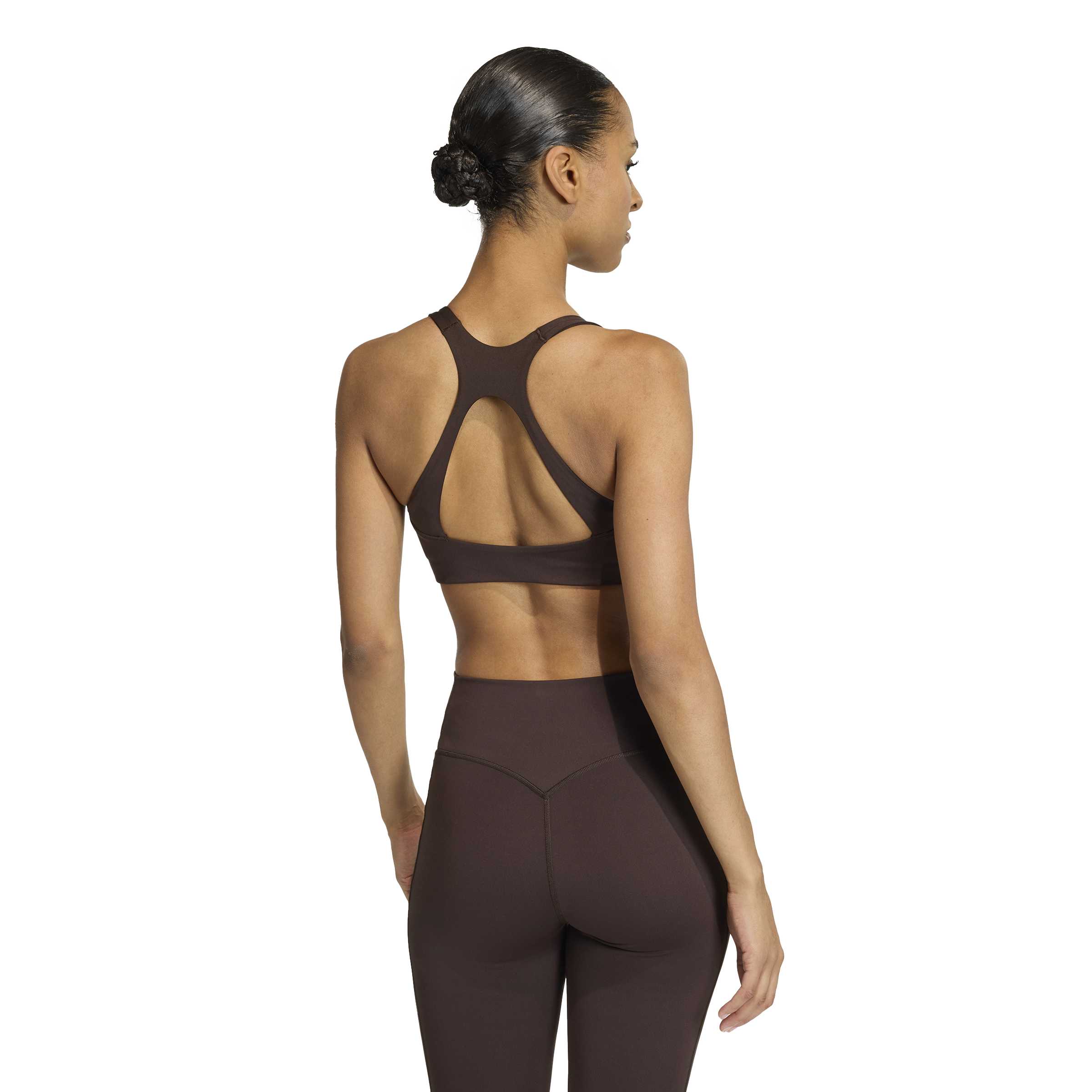 adidas Optime Workout Medium Support Womens Sports Bra - Image 5