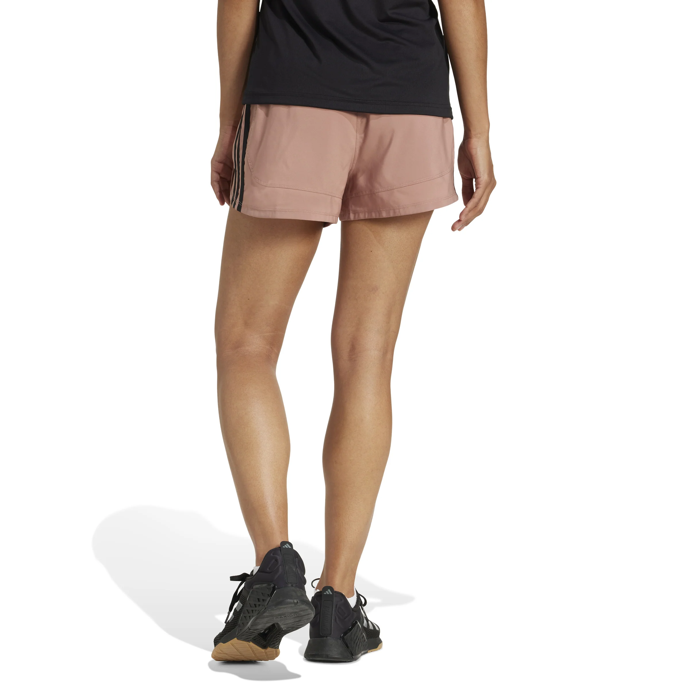 adidas Pacer Training 5-Inch Woven High-Rise Womens Shorts - Image 3