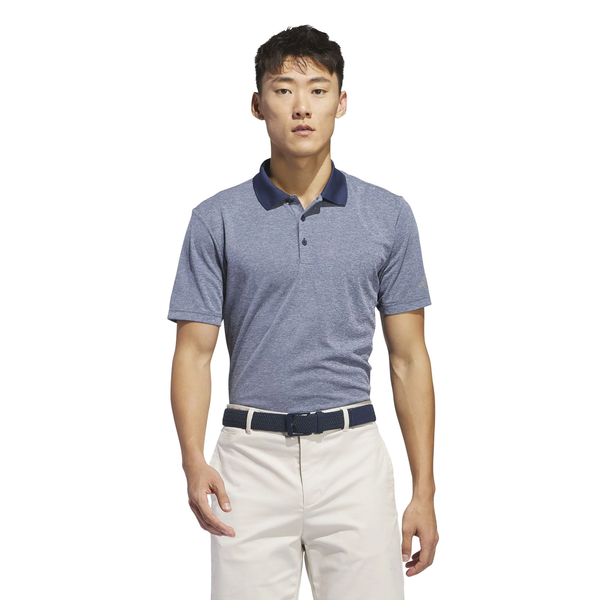 adidas Performance Heathered Mens Golf Polo