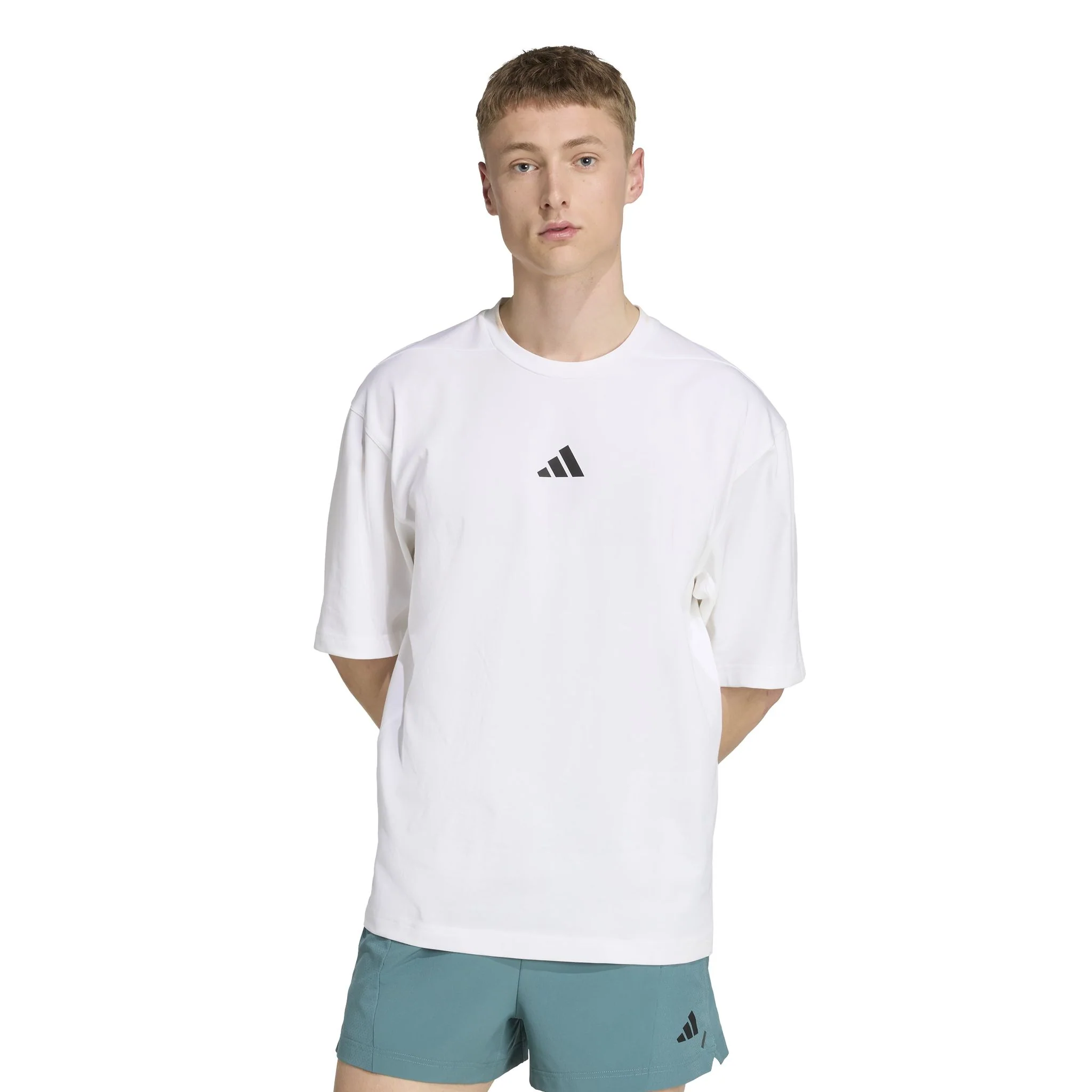 adidas Power Workout Mens Oversize Tee