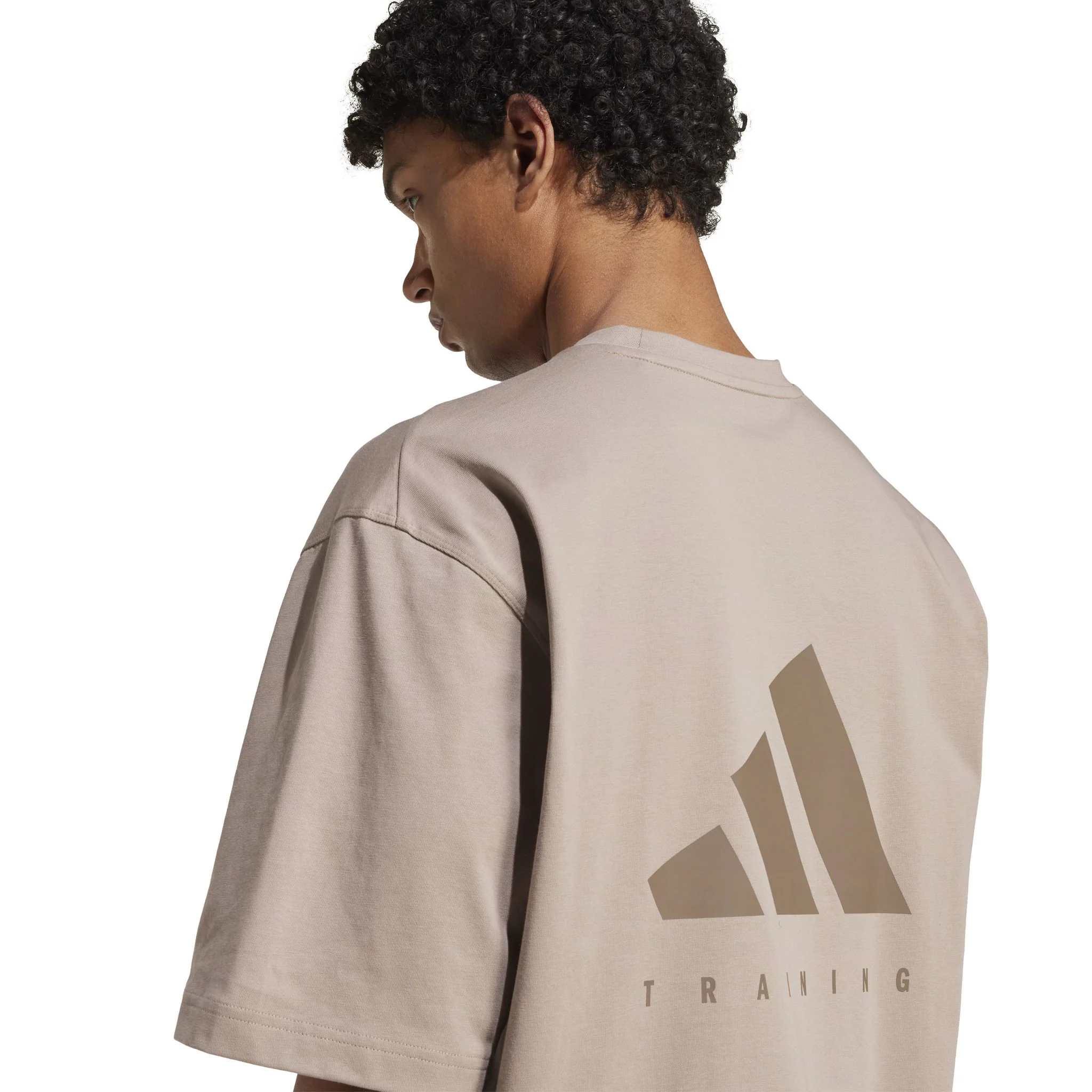 adidas Power Workout Mens Oversize Tee - Image 5