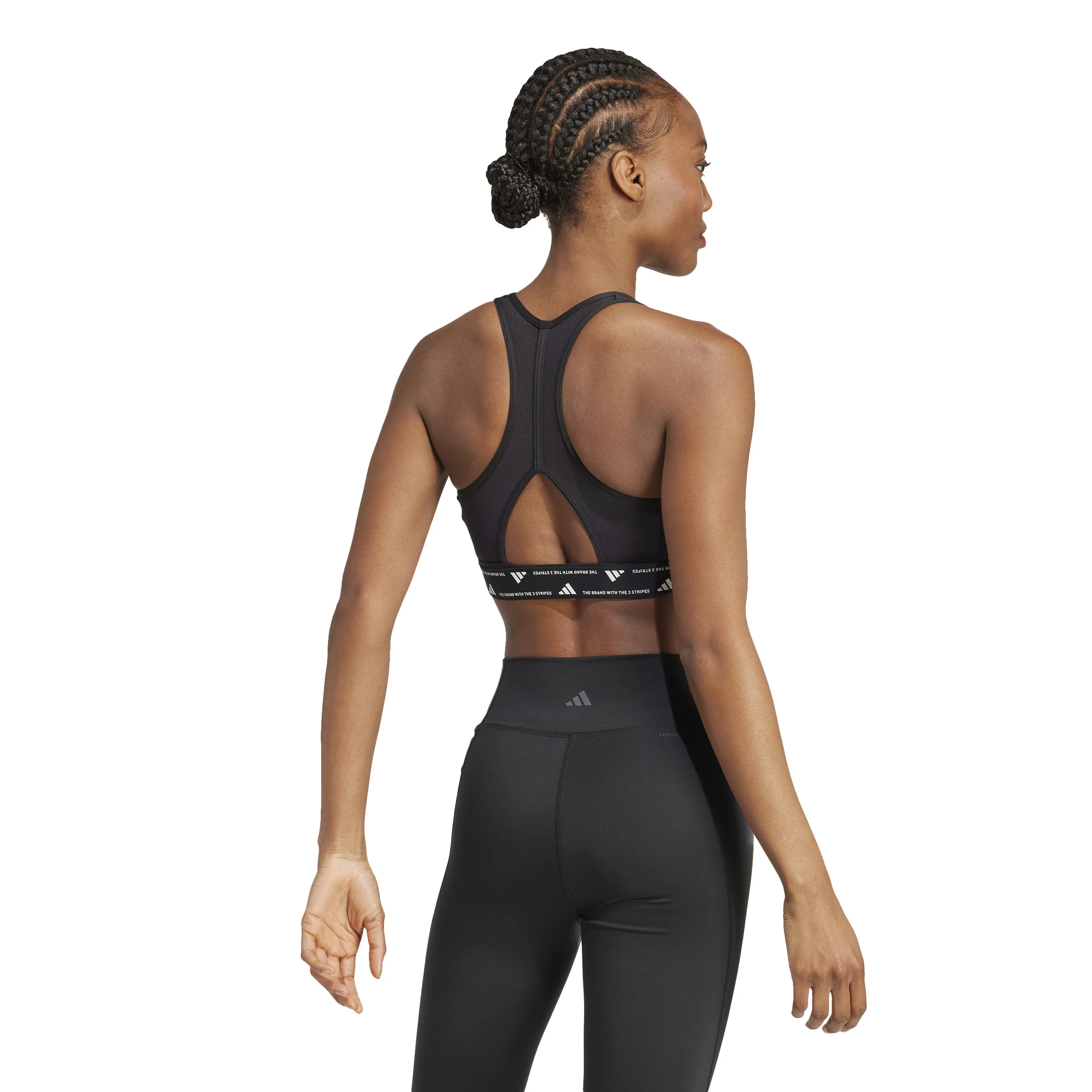 adidas Powerreact Womens Training Bra - Image 5