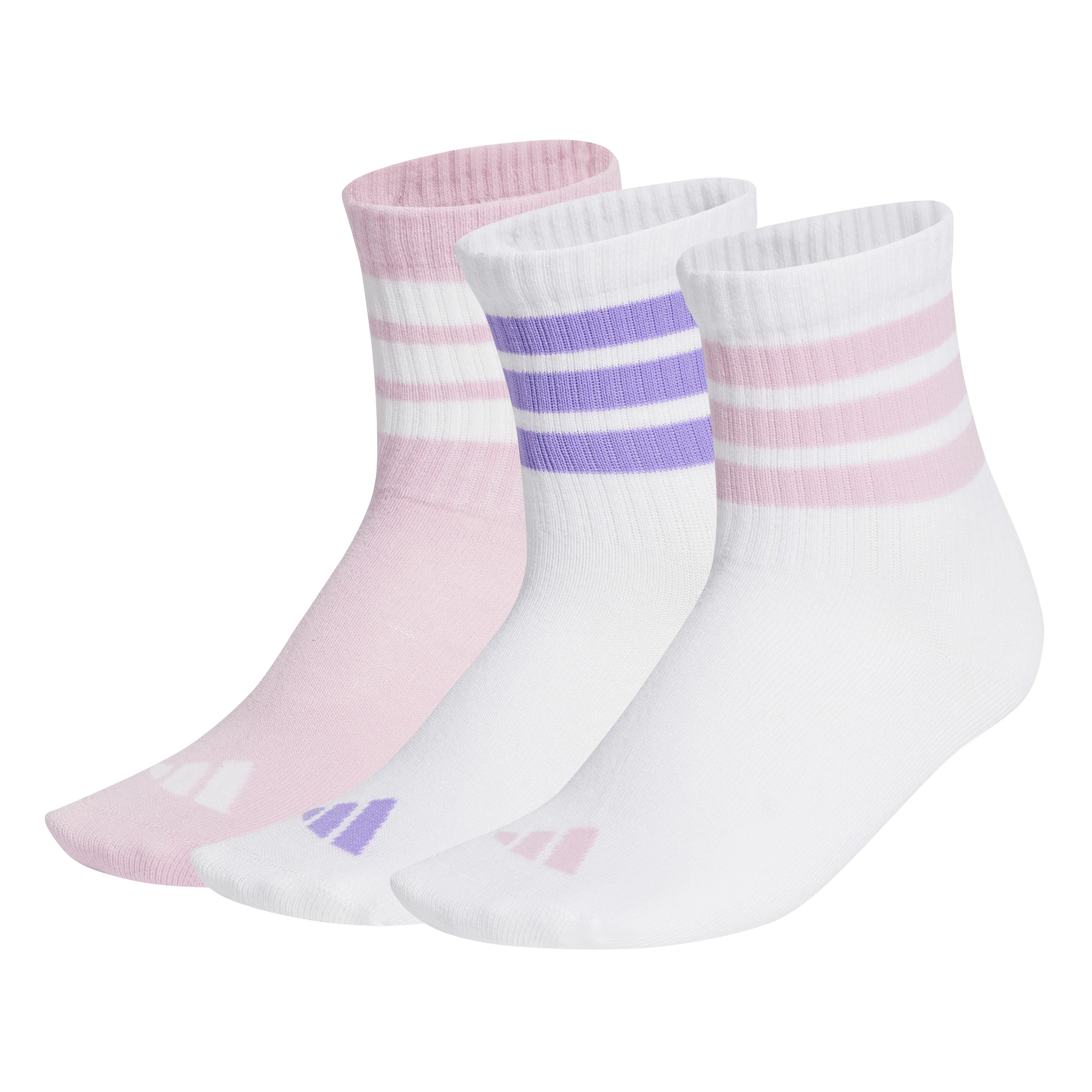 adidas Ribbed Kids Socks 3 Pack