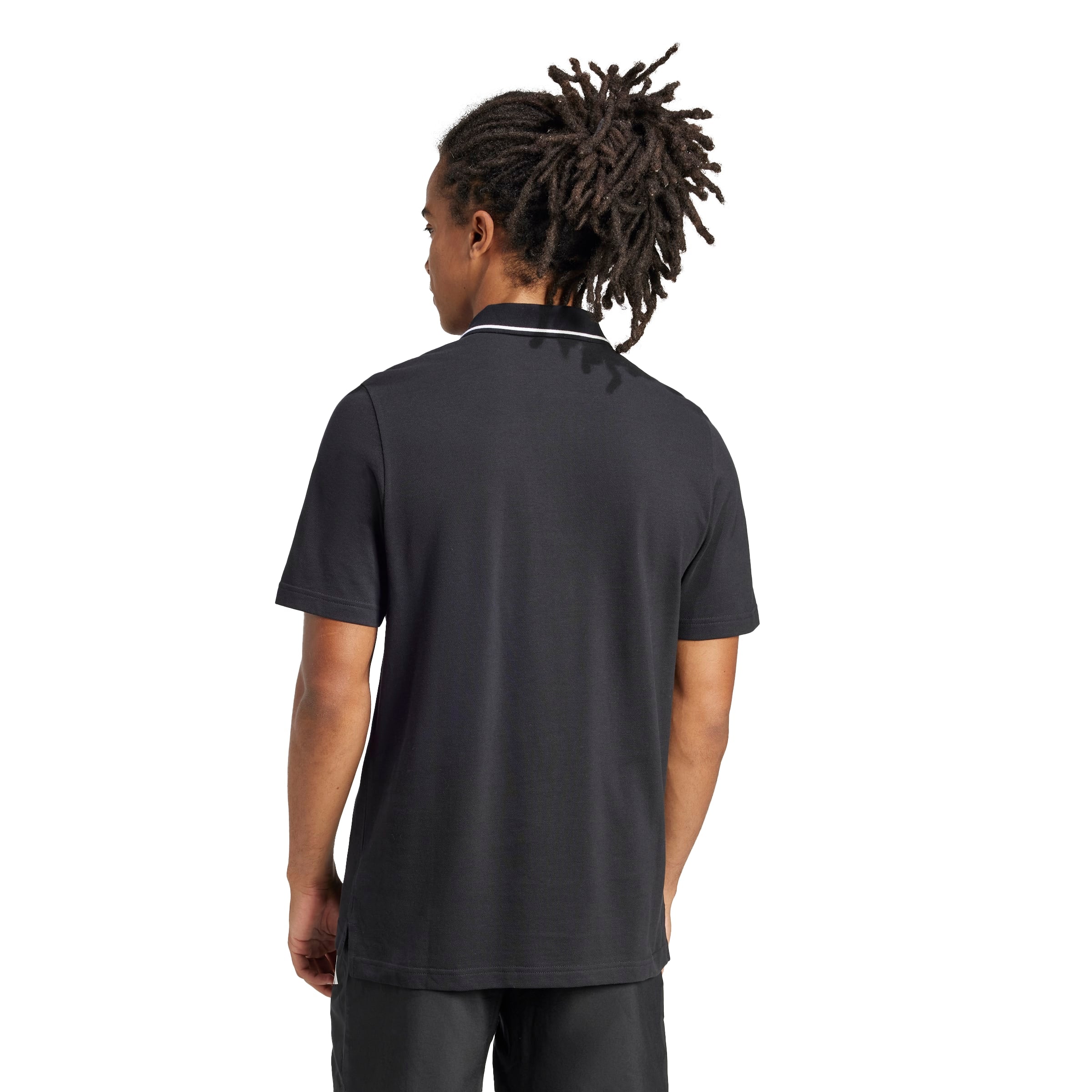 adidas Small Logo Piqué Mens Polo Shirt - Image 3