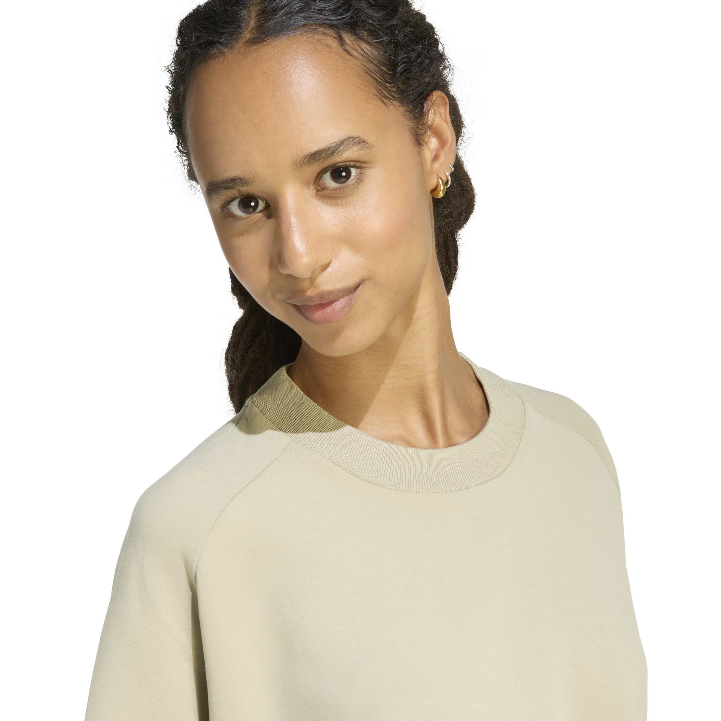 adidas Soft Lux Loose Womens Sweatshirt - Image 6