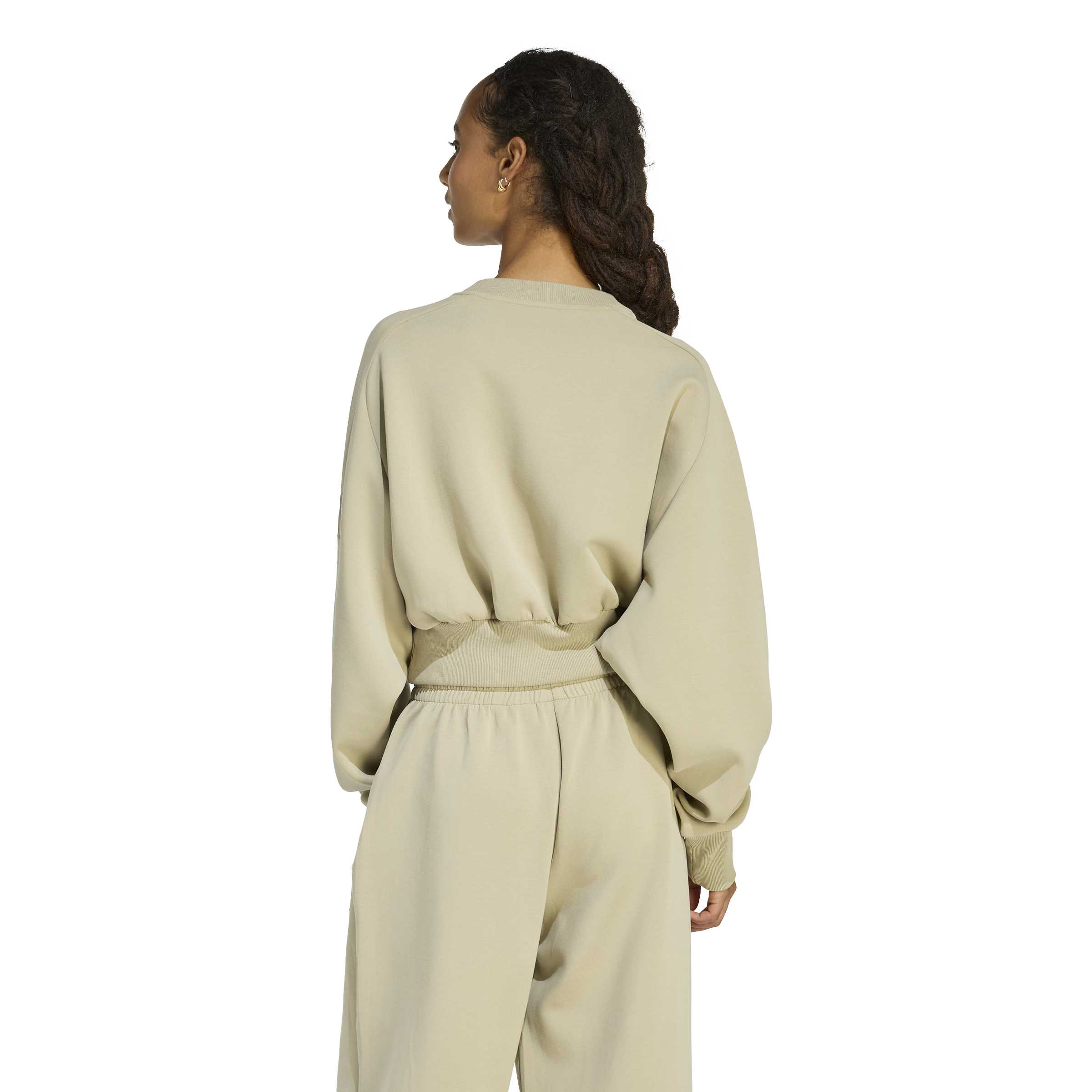 adidas Soft Lux Loose Womens Sweatshirt - Image 7