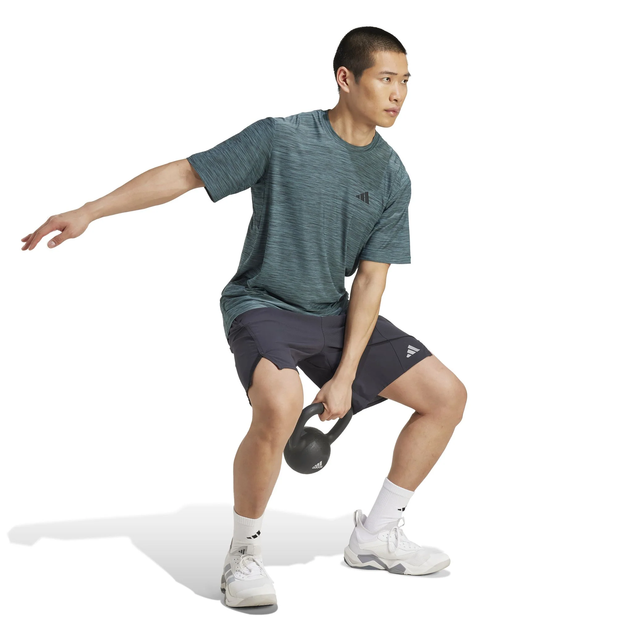 adidas Train Essentials Stretch Mens Training Tee - Image 2