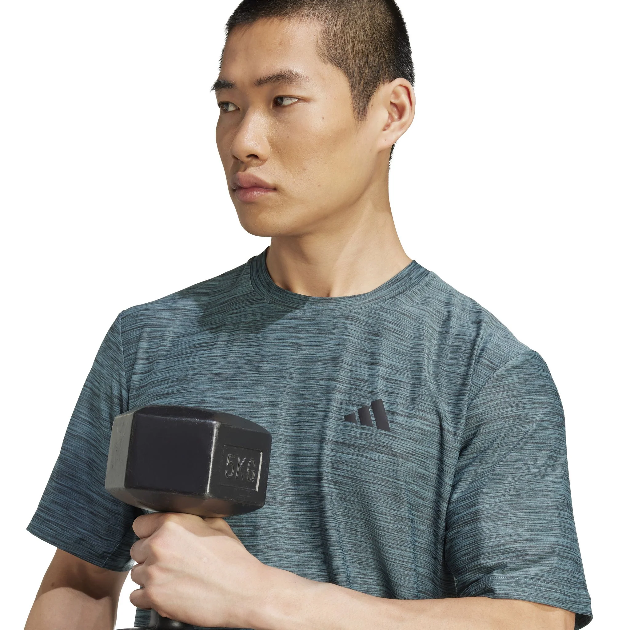 adidas Train Essentials Stretch Mens Training Tee - Image 3