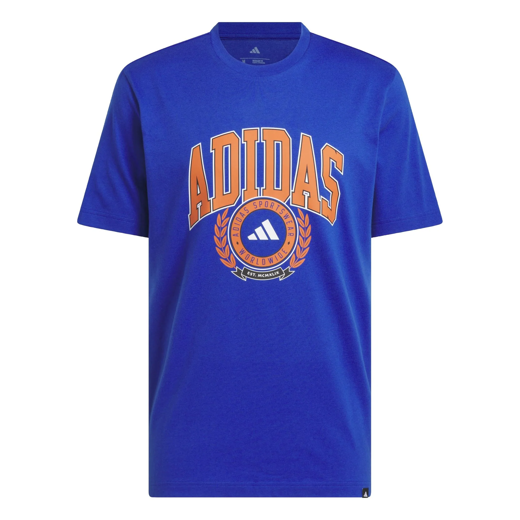 adidas Varsity Crest Mens Graphic Tee - Image 6