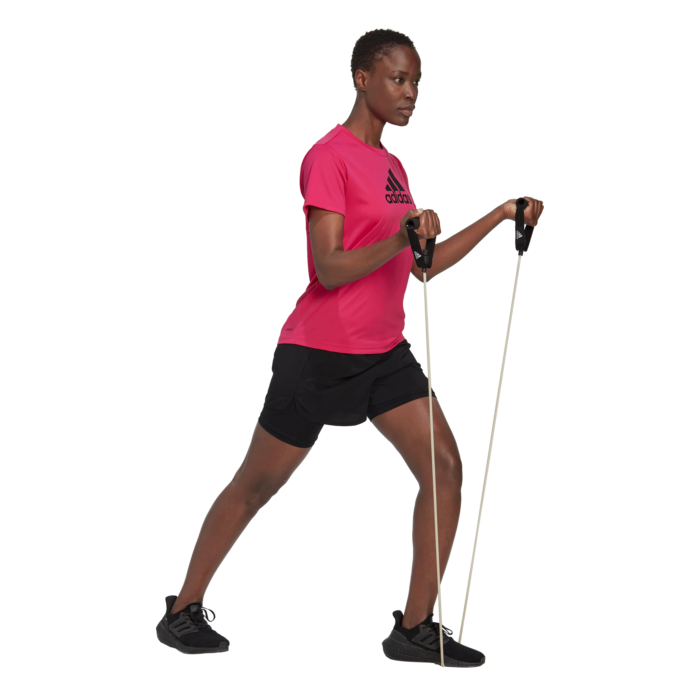 adidas AEROREADY Made For Training Minimal 2-in-1 Womens Shorts - Image 3